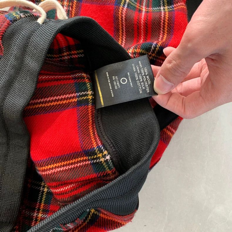 Fear of God Fear of God Red plaid trousers Size US 32 / EU 48 - 7 Thumbnail