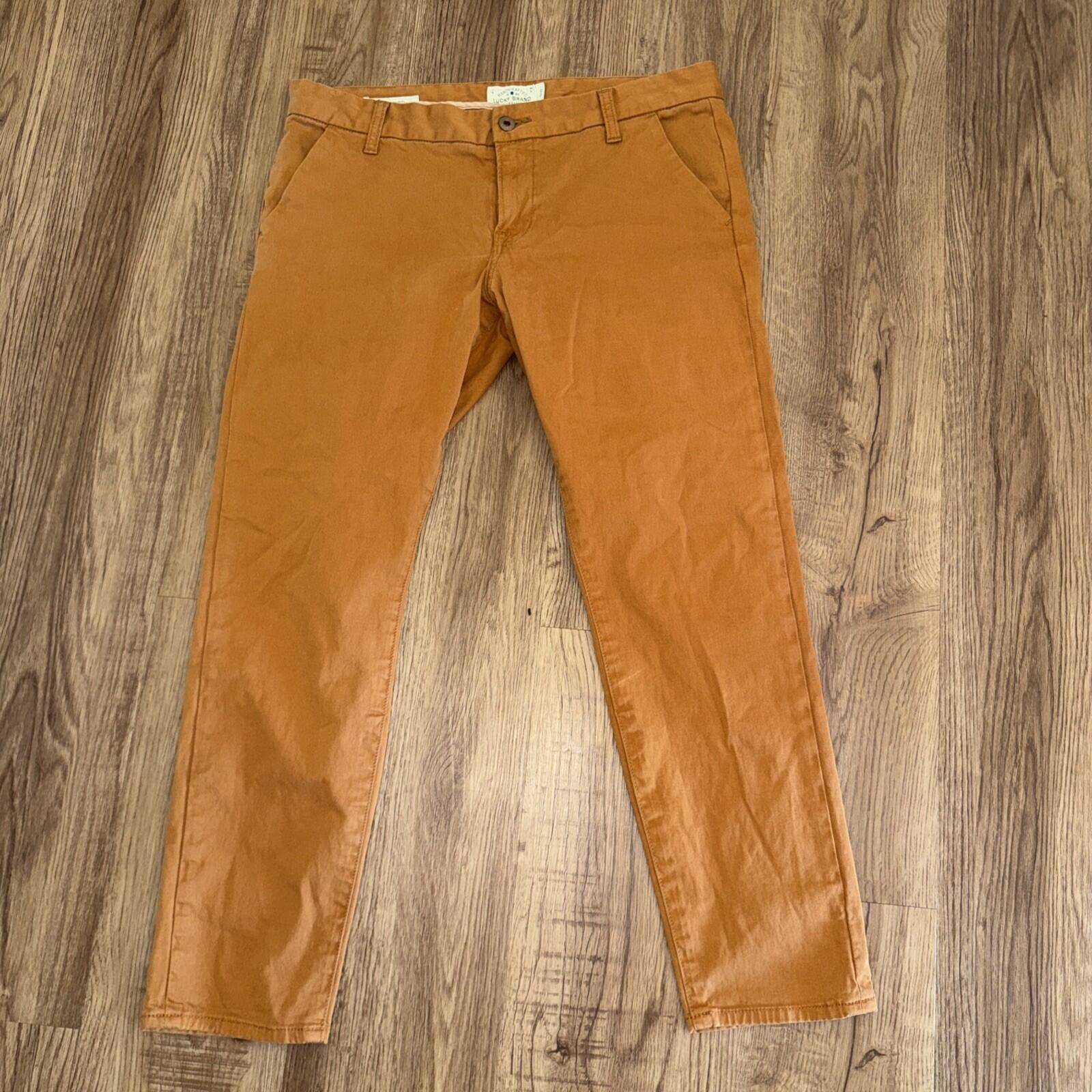 Lucky Brand Lucky Brand Lucky You Sienna Chino Pants Low Rise Slim Leg Size 32" / US 10 / IT 46 - 1 Thumbnail