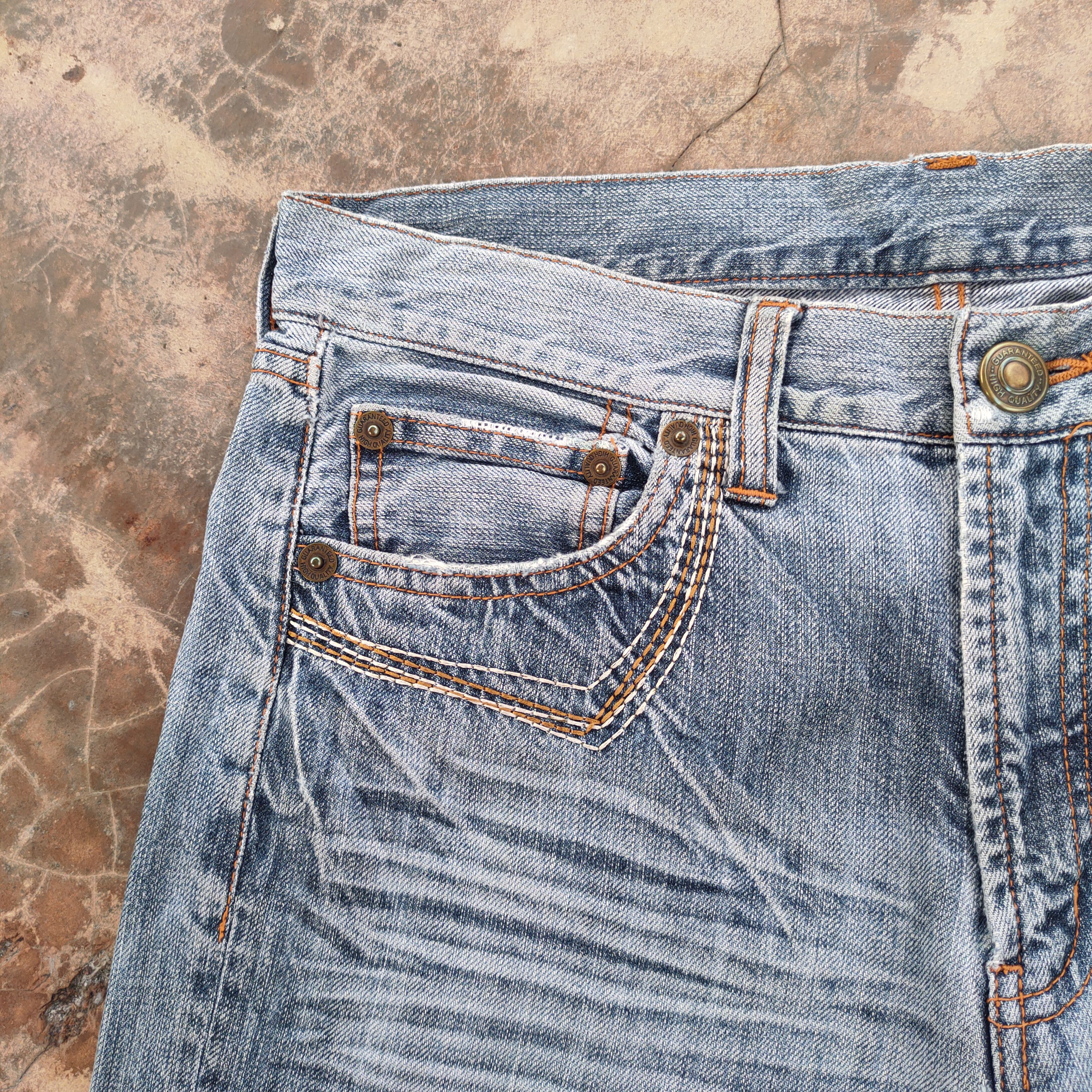 Japanese Brand FLARE VINTAGE JAPANESE STORM FADED JEANS DENIM PANTS Size US 32 / EU 48 - 6 Thumbnail
