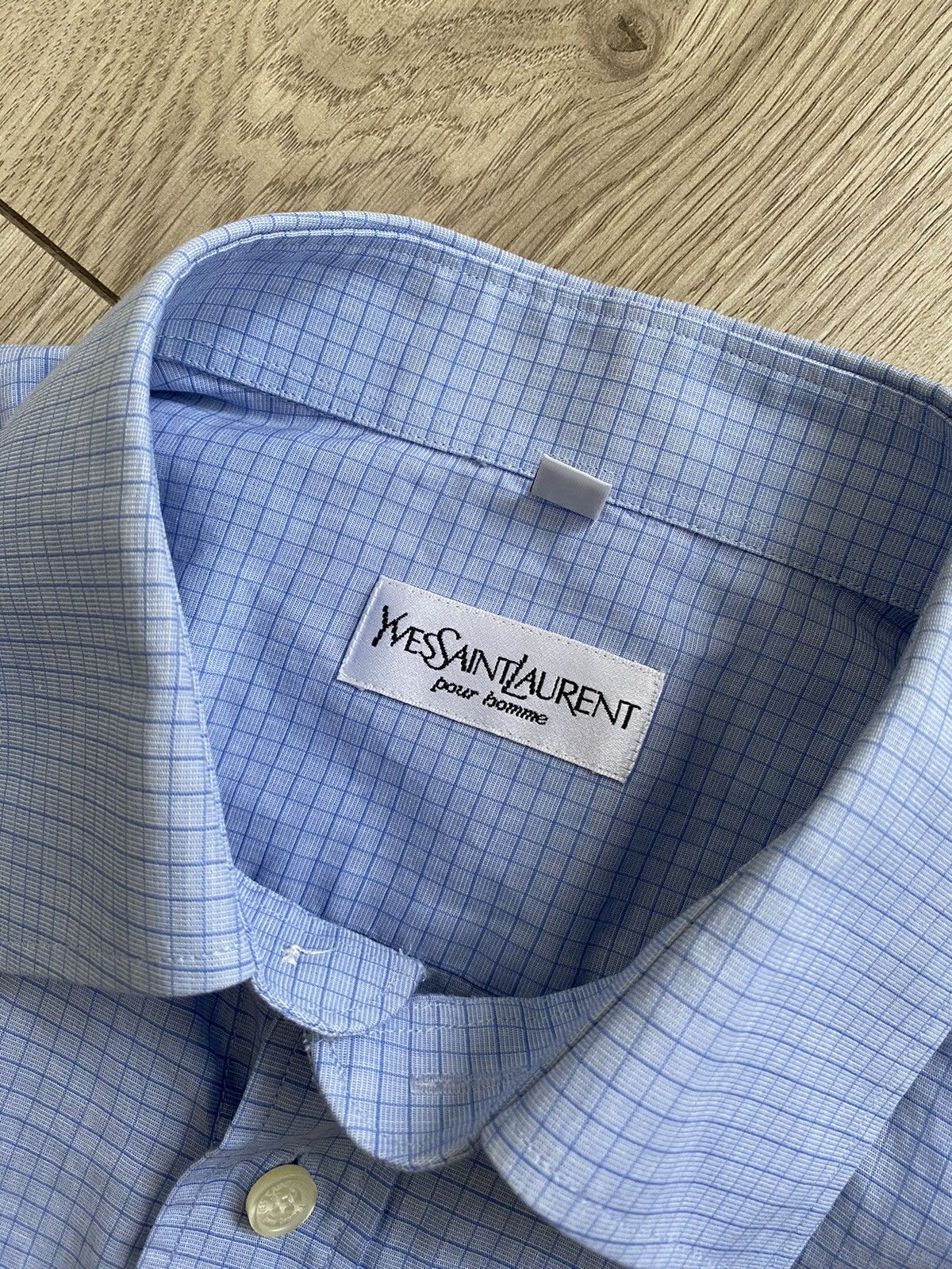 Vintage × Yves Saint Laurent Vintage Yves Saint Laurent Shirt Y2K Style Size US M / EU 48-50 / 2 - 6 Thumbnail