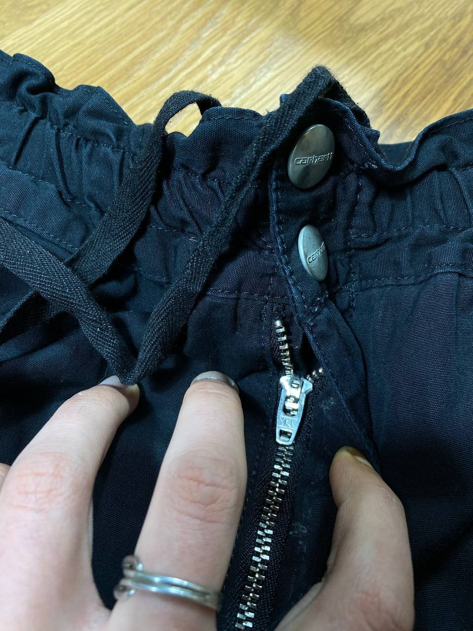 Japanese Brand Dirty Painted Distressed Thrashed Faded Baggy Jeans Y2K Size US 32 / EU 48 - 17 Thumbnail