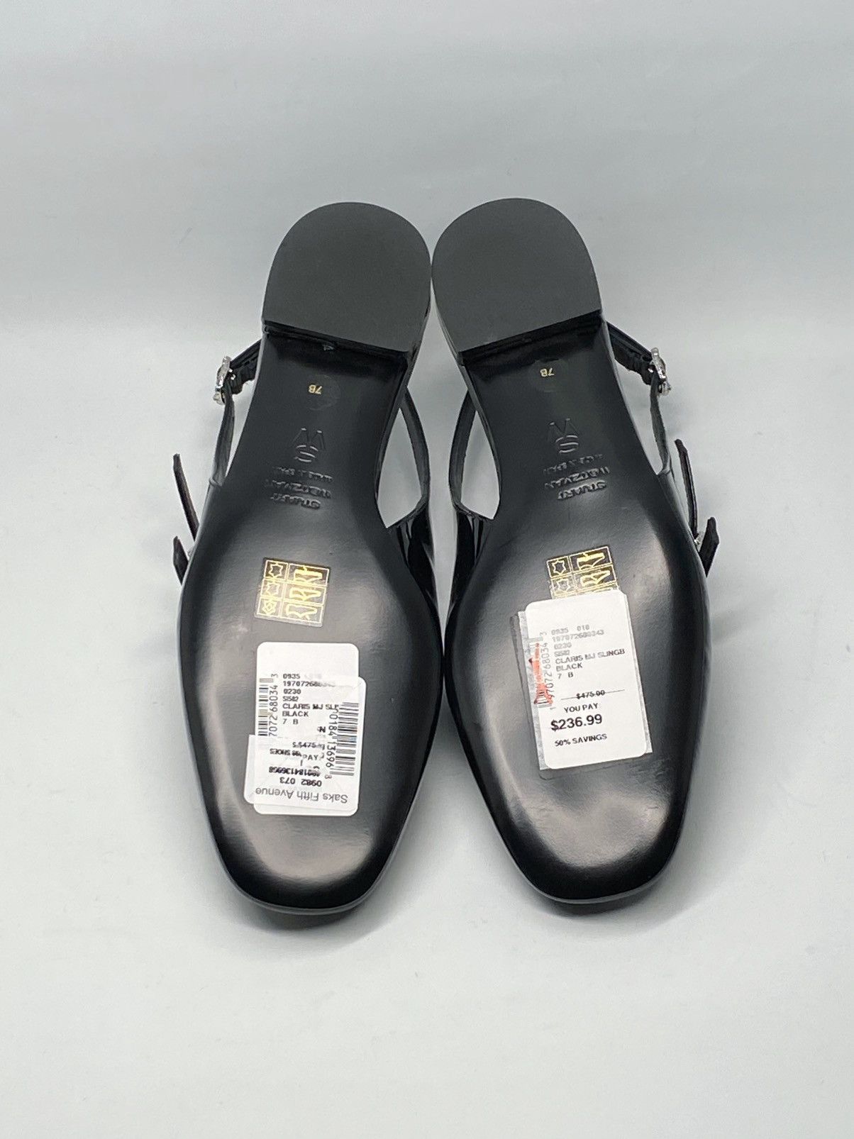 Stuart Weitzman Stuart Weitzman Patent Leather Slingback Flats size 7 Size US 7 / IT 37 - 11 Thumbnail