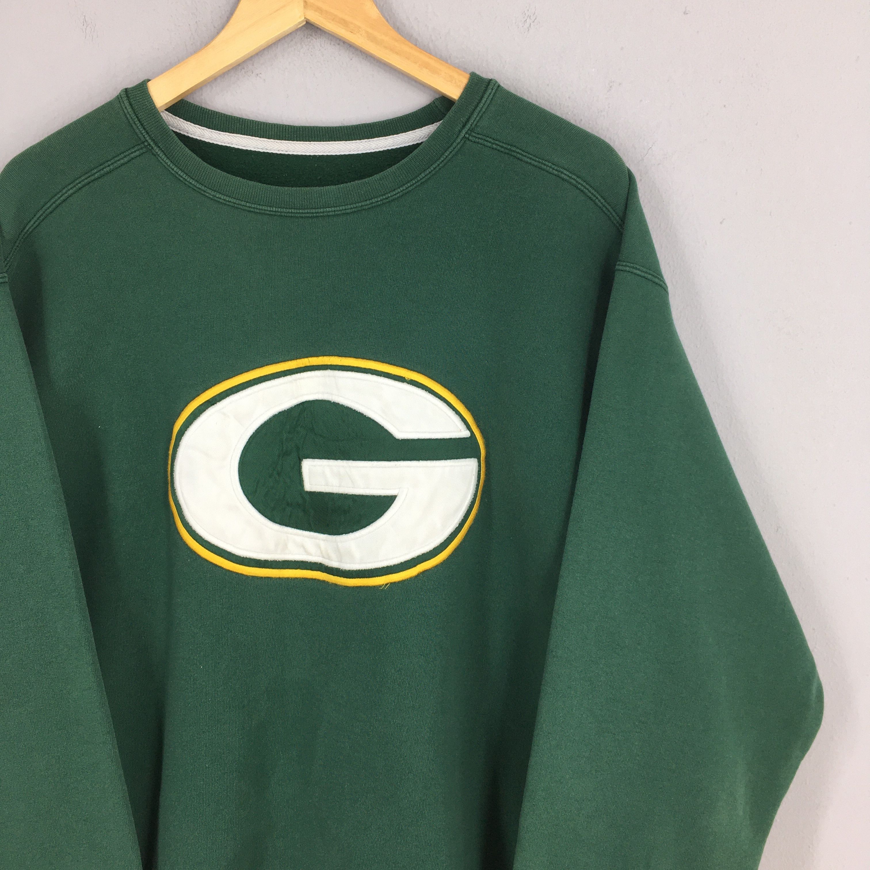 NFL Vintage Green Bay Packers Football NFL Sweatshirt Large Size US L / EU 52-54 / 3 - 2 Thumbnail