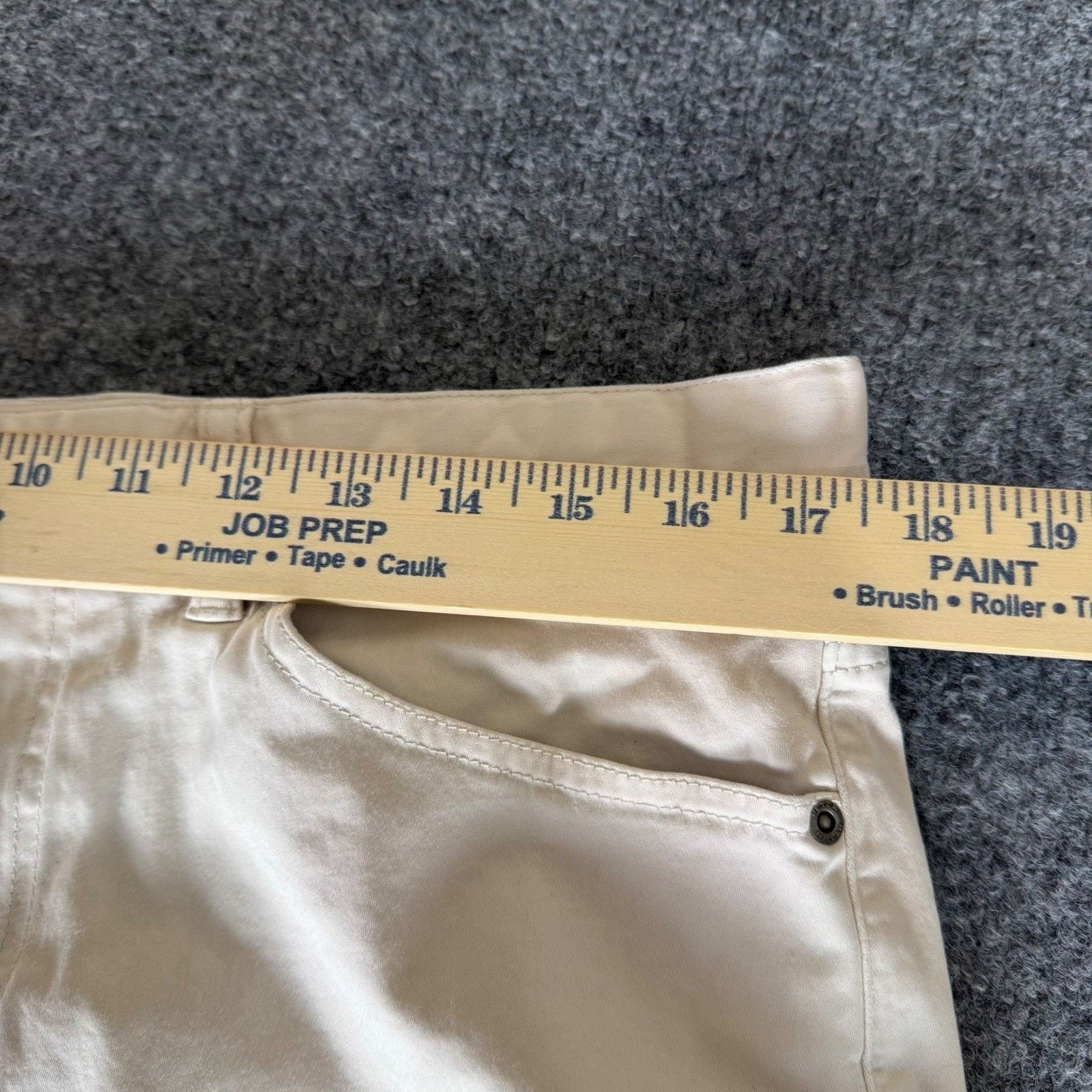 Peter Millar Peter Millar Ultimate Sateen 5-Pocket Pant Mens 35x29 Beige Size US 35 - 6 Thumbnail