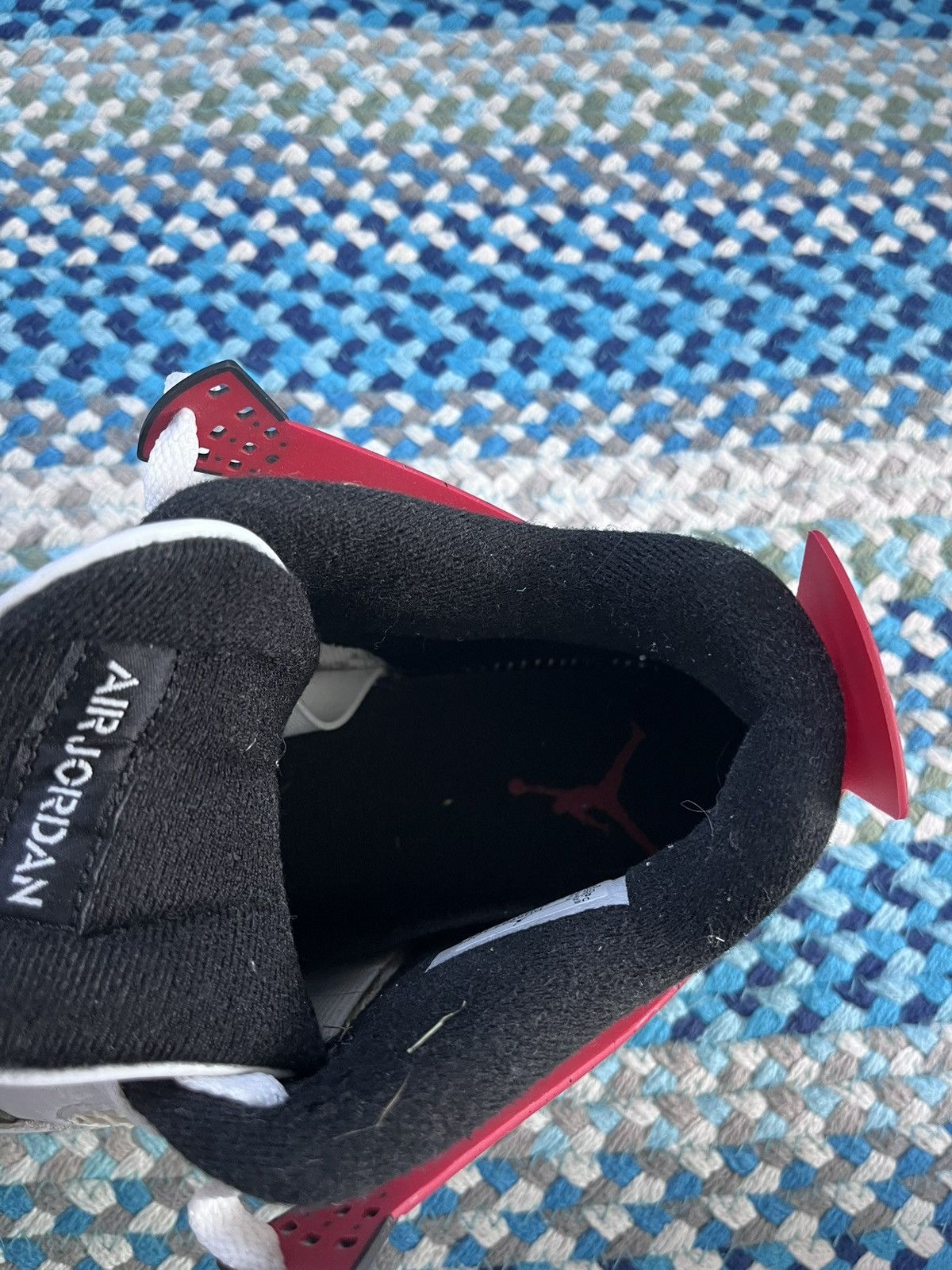 Nike Nike Jordan 4 Red Cement Size US 8.5 / EU 41-42 - 6 Thumbnail