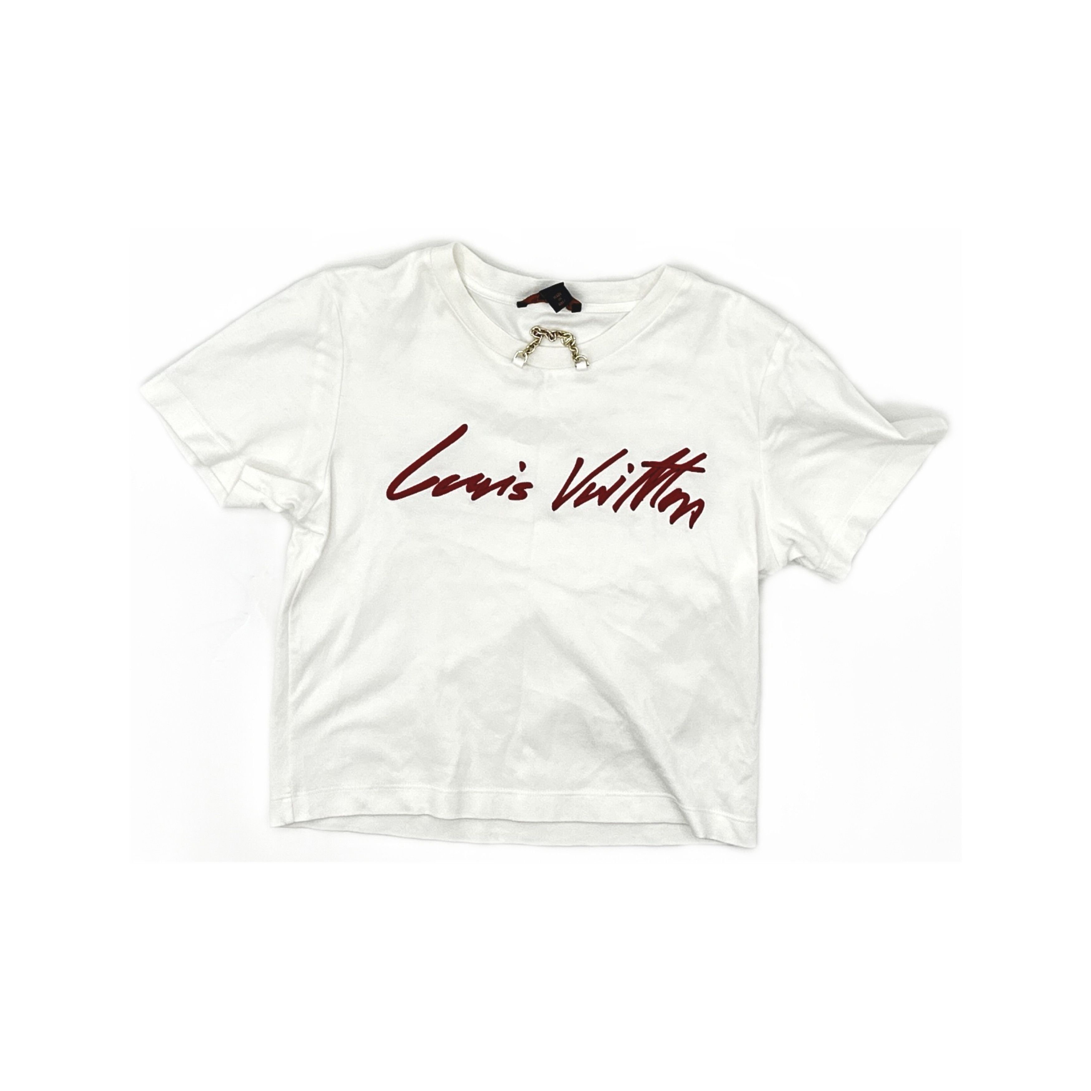 Louis Vuitton Louis Vuitton Script Logo T-Shirt Size S Size S / US 4 / IT 40 - 1 Thumbnail