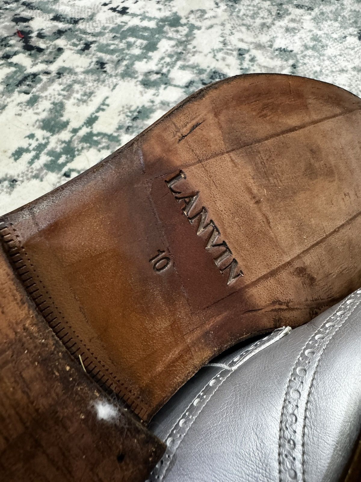 Lanvin LANVIN PLATFORM BROGUES PEATHER SHOES Size US 10 / EU 43 - 6 Thumbnail