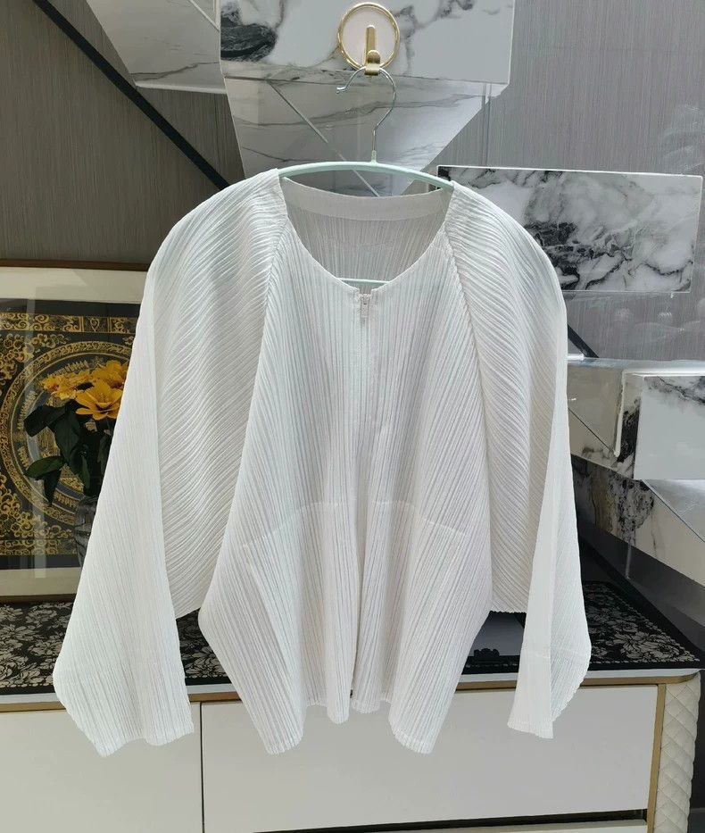 Issey Miyake issey miyake size:4 white jacket Size XXS / US 00 / IT 34 - 1 Thumbnail