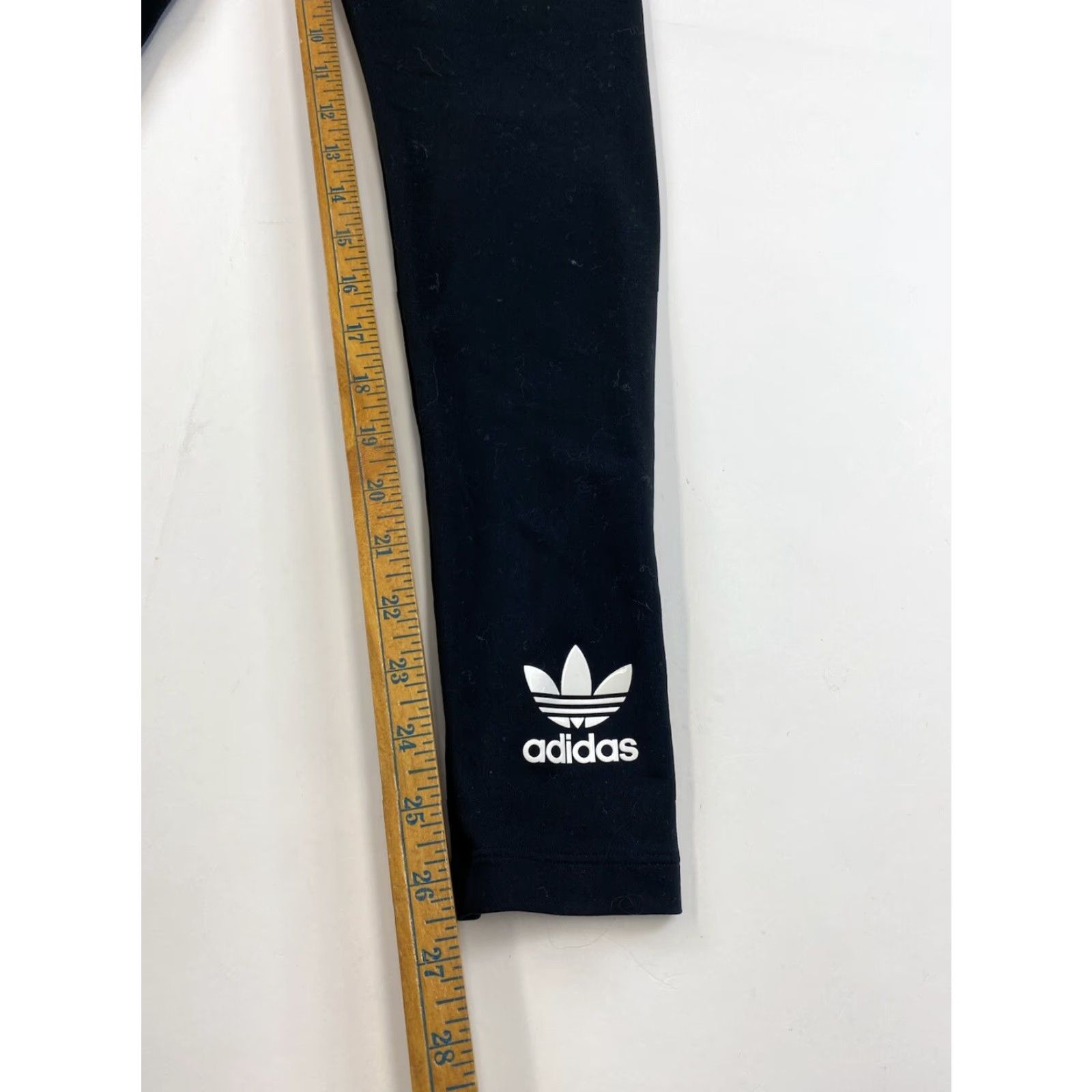 Adidas Adidas Leggings Womens Small Black Compression Leg Activewear Gym & Training Running Yoga Women Originals Size 28" / US 6 / IT 42 - 5 Thumbnail
