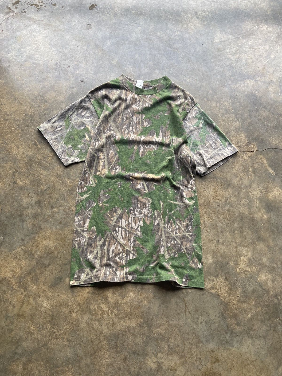 Carhartt Crazy Vintage 90’s Mossy Oaks Tree Camo T-Shirt Size US S / EU 44-46 / 1 - 1 Thumbnail