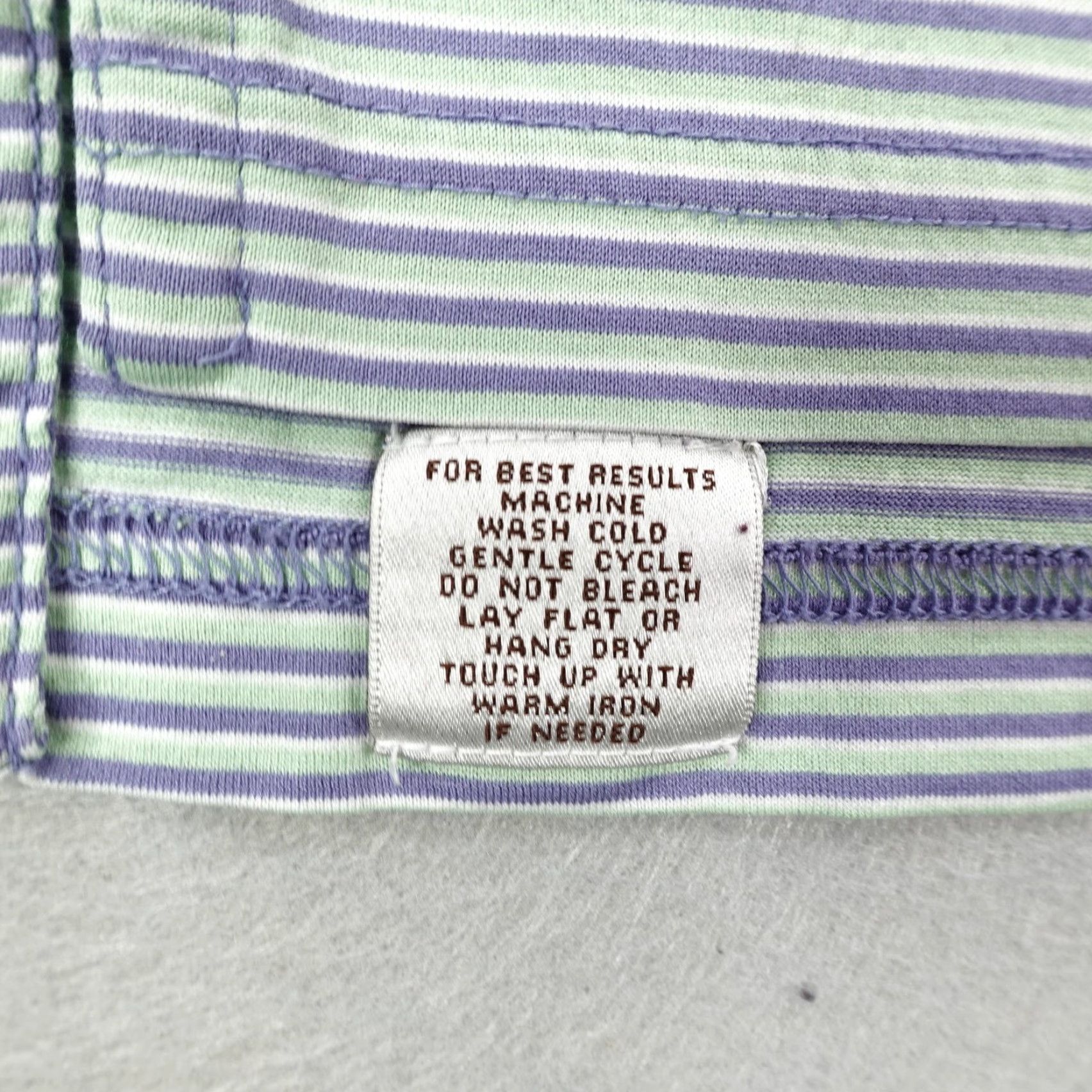 Peter Millar Peter Millar Polo Shirt M Men Polo Blue Stripes Golf San Luis Obispo Club▲ Size US M / EU 48-50 / 2 - 4 Thumbnail
