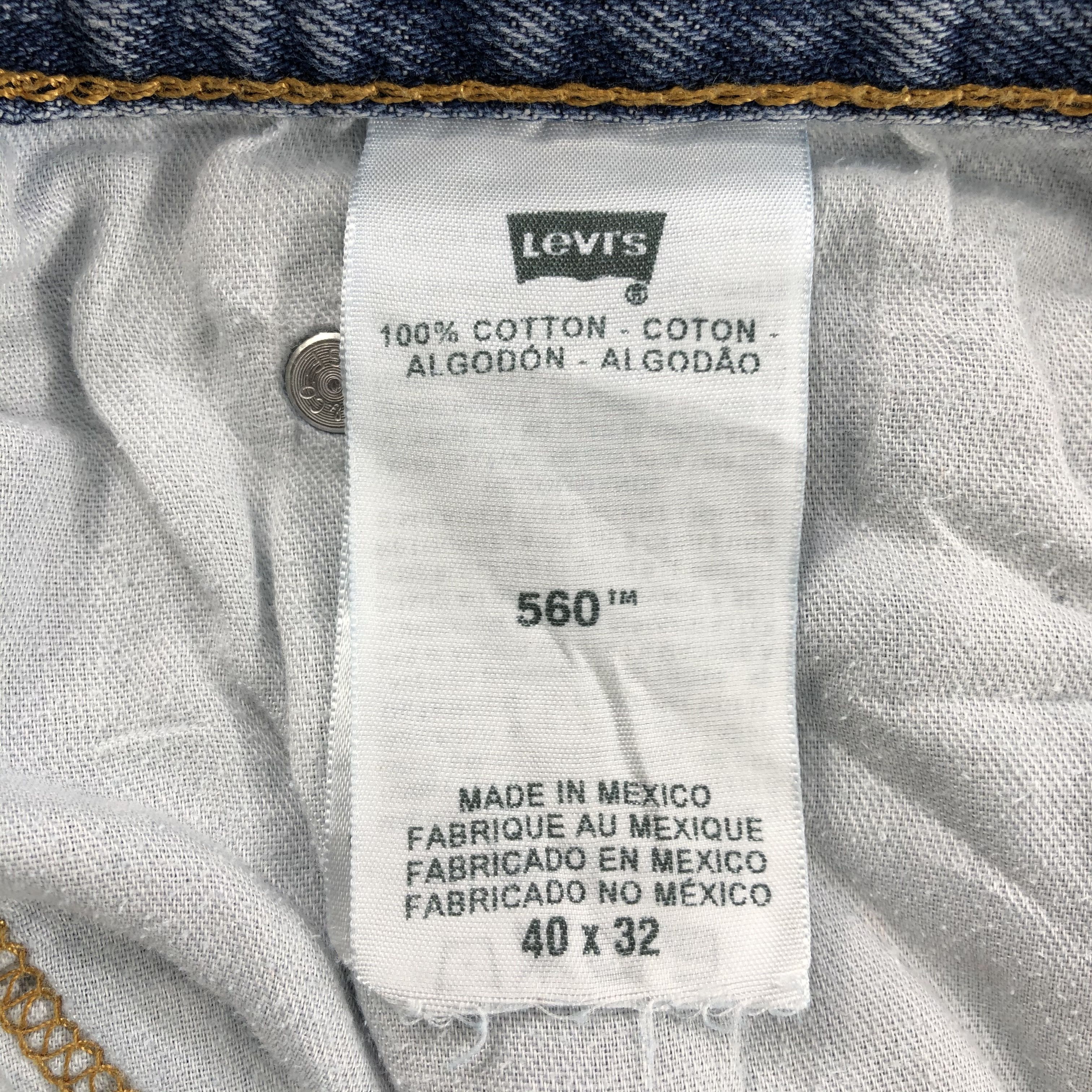 Levi's × Vintage Vintage Blue Wash Levis 560 Jeans-JM1471 Size US 40 / EU 56 - 10 Thumbnail