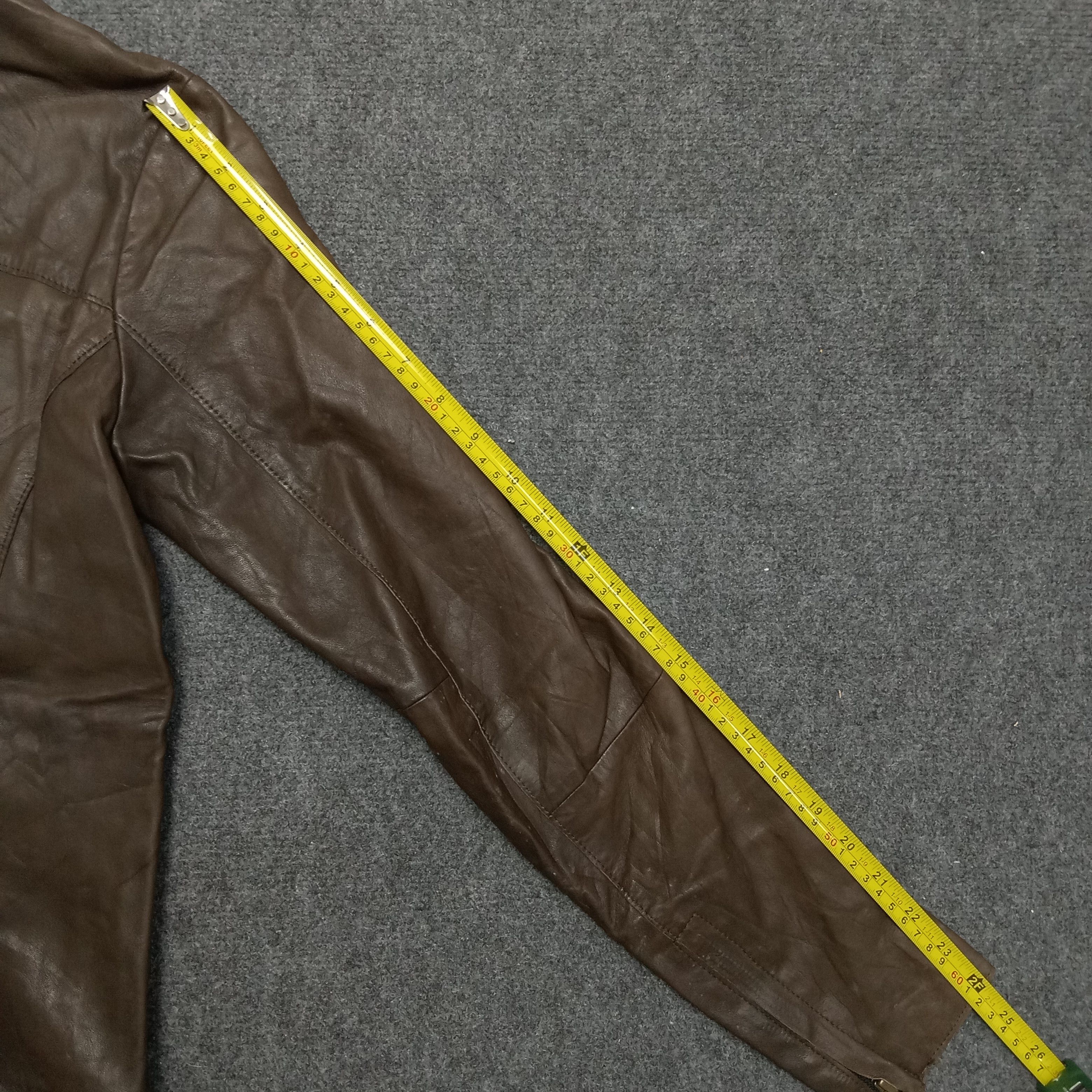 Ciaopanic × Vintage Vintage 90’s CIAOPANIC Skinny Leather Jacket With Hoodie Size US S / EU 44-46 / 1 - 7 Thumbnail