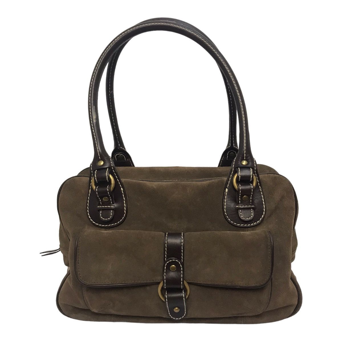 Lauren Ralph Lauren × RRL Ralph Lauren × Ralph Lauren Lauren Ralph Lauren Leather Tote Bag Size ONE SIZE - 1 Thumbnail