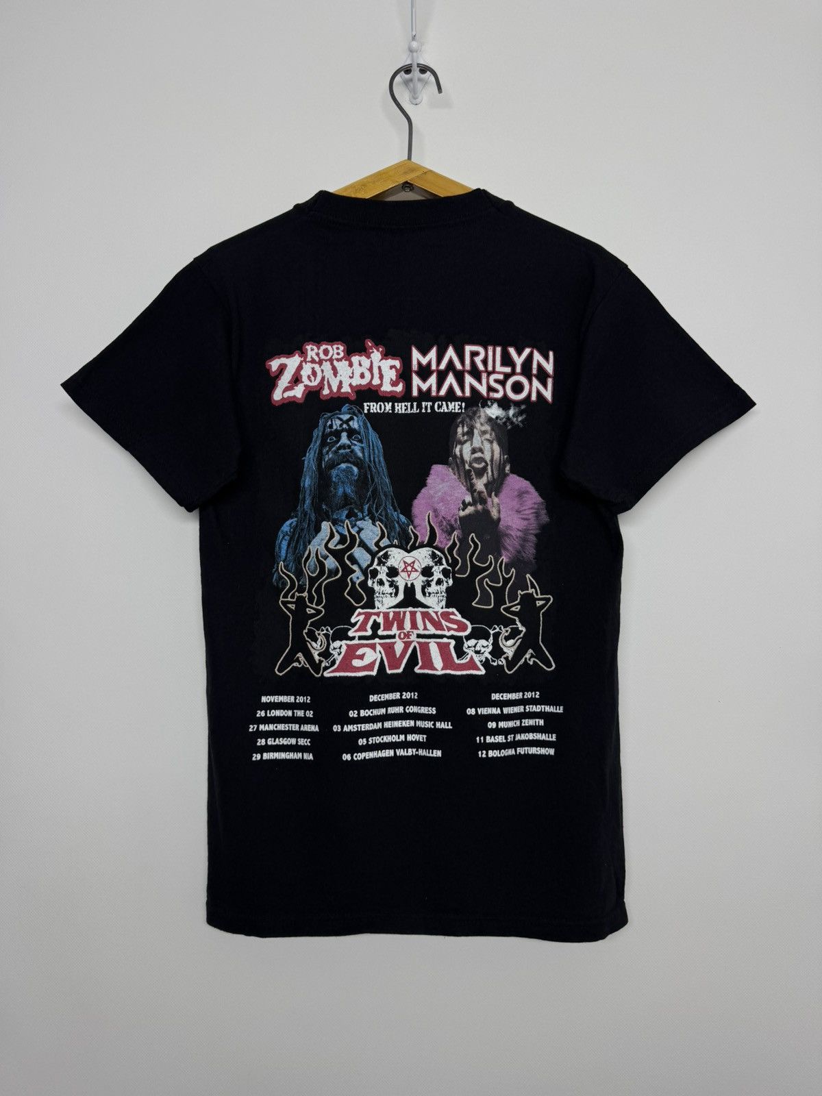 Fruit Of The Loom Vintage Y2k Rob Zombie Concert Tour T-Shirt Size US S / EU 44-46 / 1 - 6 Thumbnail