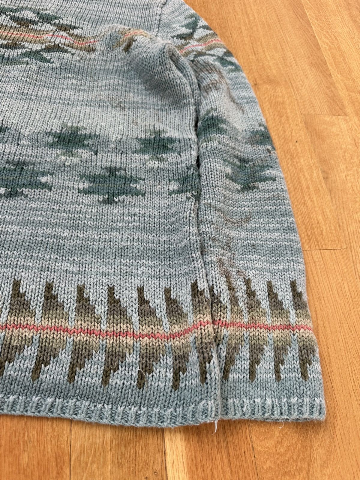 Polo Ralph Lauren Polo Ralph Lauren Hand Knit Aztec Linen Sweater Size US S / EU 44-46 / 1 - 9 Thumbnail