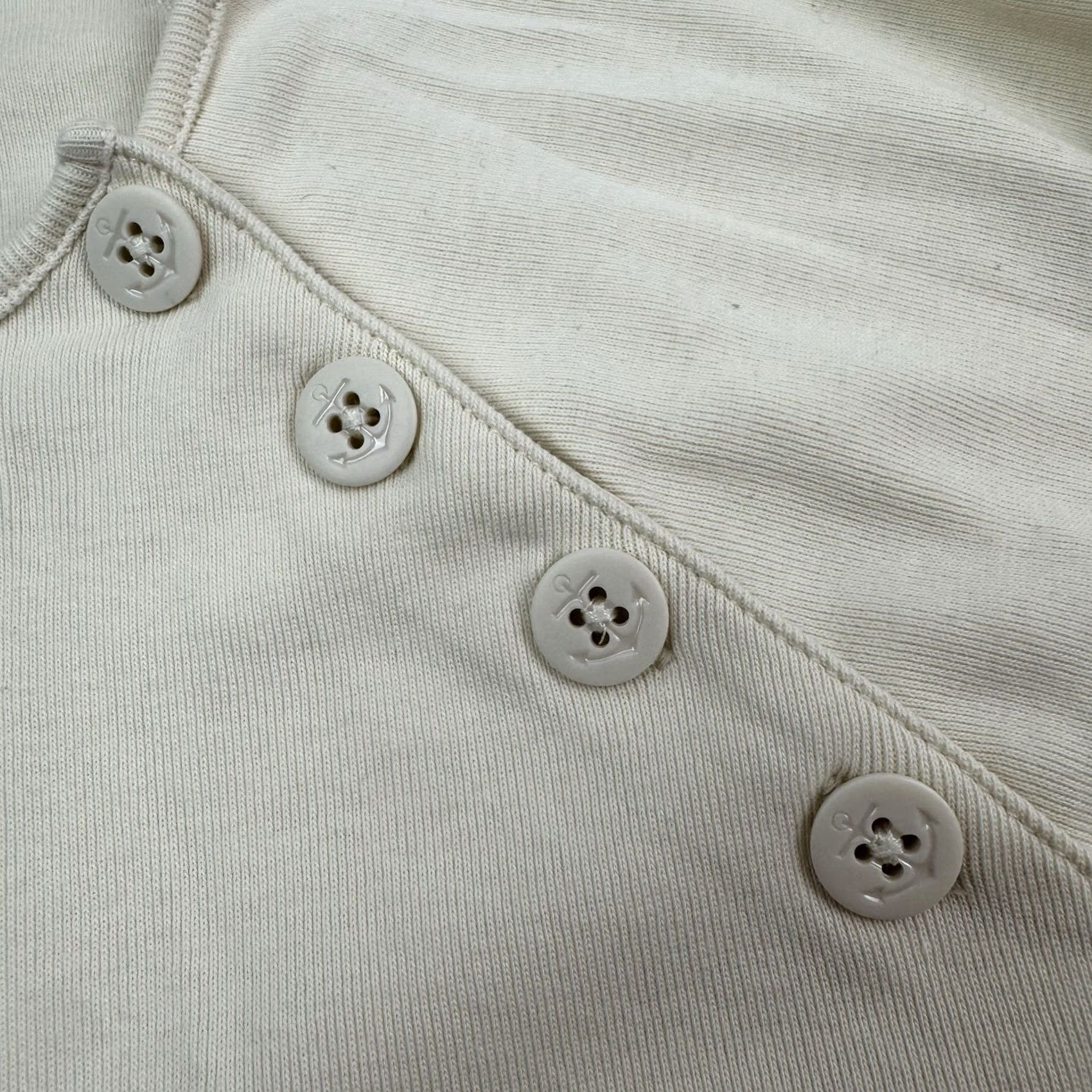 Ralph Lauren VINTAGE Lauren Ralph Lauren Shirt Womens Large Designer Preppy Beige Long Sleeve Size L / US 10 / IT 46 - 2 Thumbnail