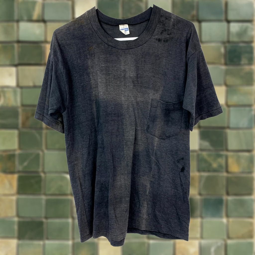 Harley Davidson VINTAGE Harley Davidson T-Shirt Healthknit XL Gray 50/50 Crew Neck Short Sleeve Men 70s Florida Graphic Print Wool? Size US XL / EU 56 / 4 - 1 Thumbnail
