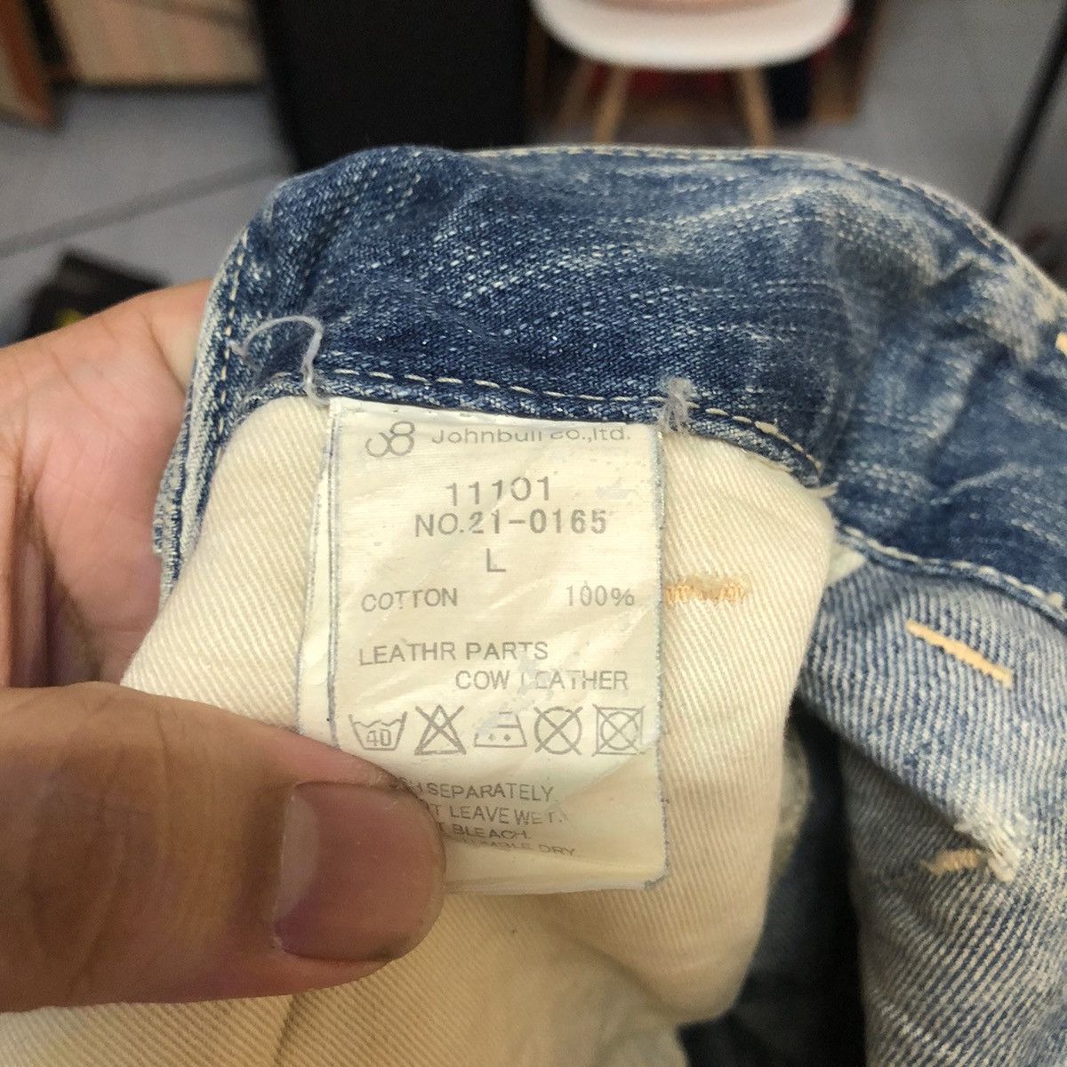 Johnbull DL John Bull Blue Multipocket Denim Pants #A2069 Size US 32 / EU 48 - 20 Thumbnail
