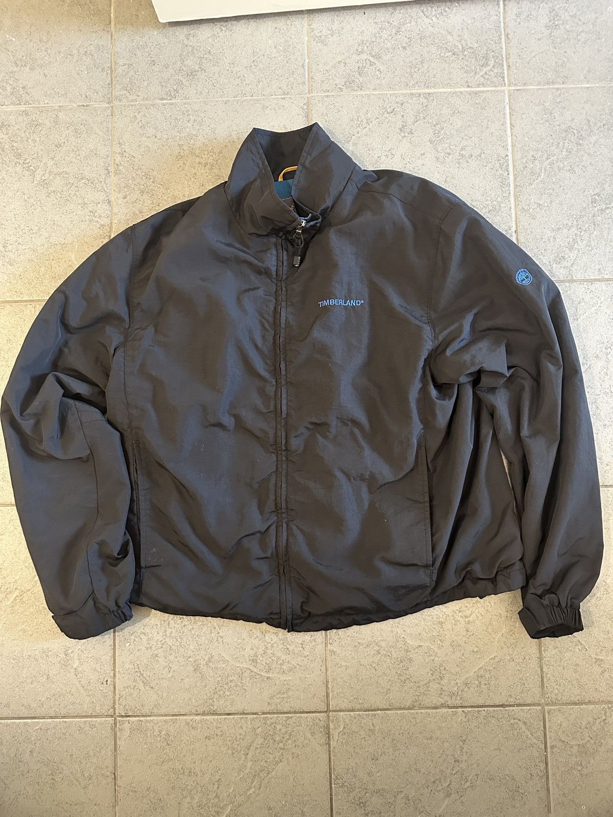 Timberland Black and Blue Timberland Windbreaker Size US L / EU 52-54 / 3 - 1 Thumbnail