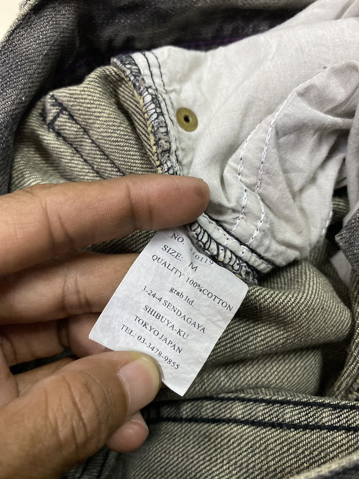 If Six Was Nine × Japanese Brand × Le Grande Bleu (L.G.B.) Grail🔥Japanese Brand Midas Distressed Ripped Flared Denim Size US 30 / EU 46 - 12 Thumbnail