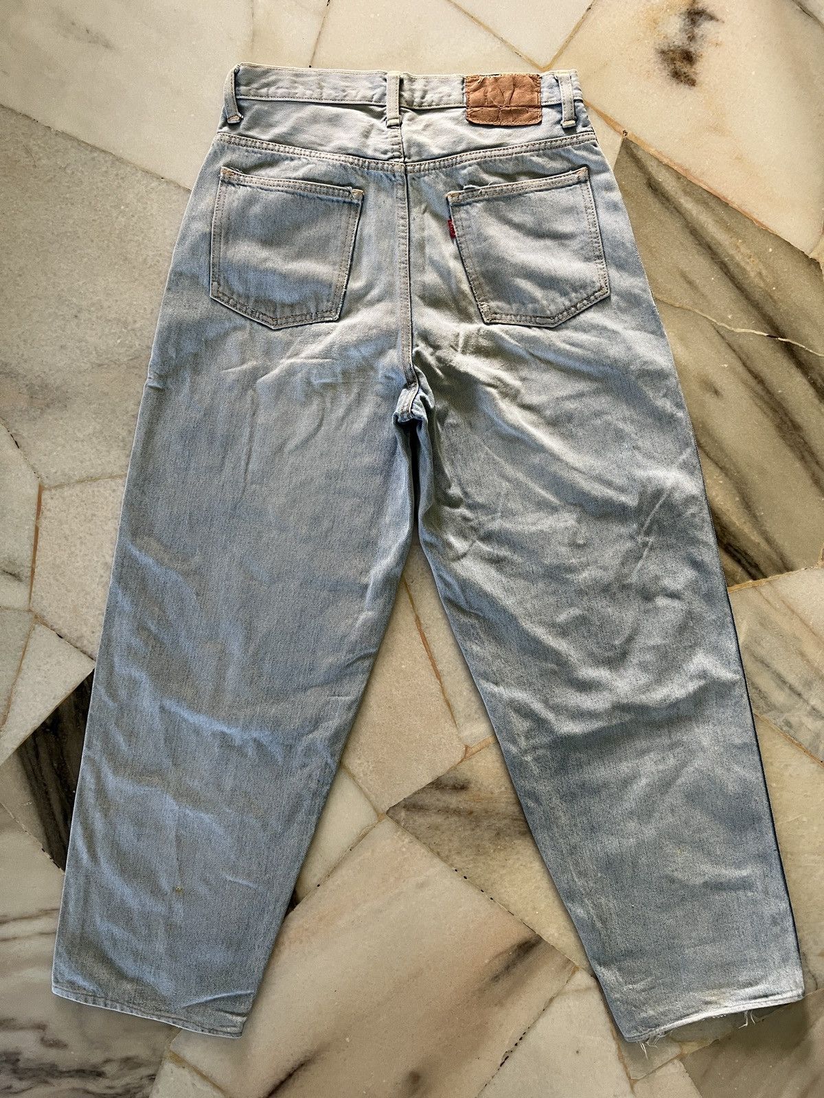 Edwin × Vintage RARE VINTAGE 70's EDWIN BAGGY JEANS Size US 31 - 2 Thumbnail
