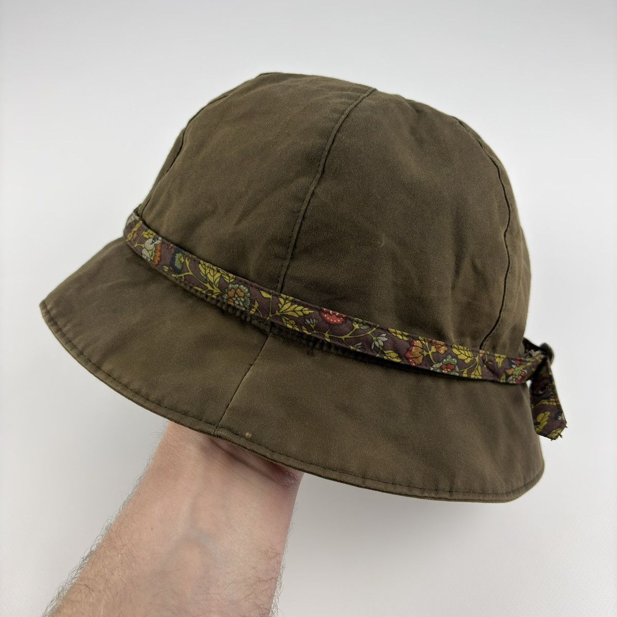 Barbour Vintage Barbour Wax Bucket Hat women Size ONE SIZE - 9 Thumbnail