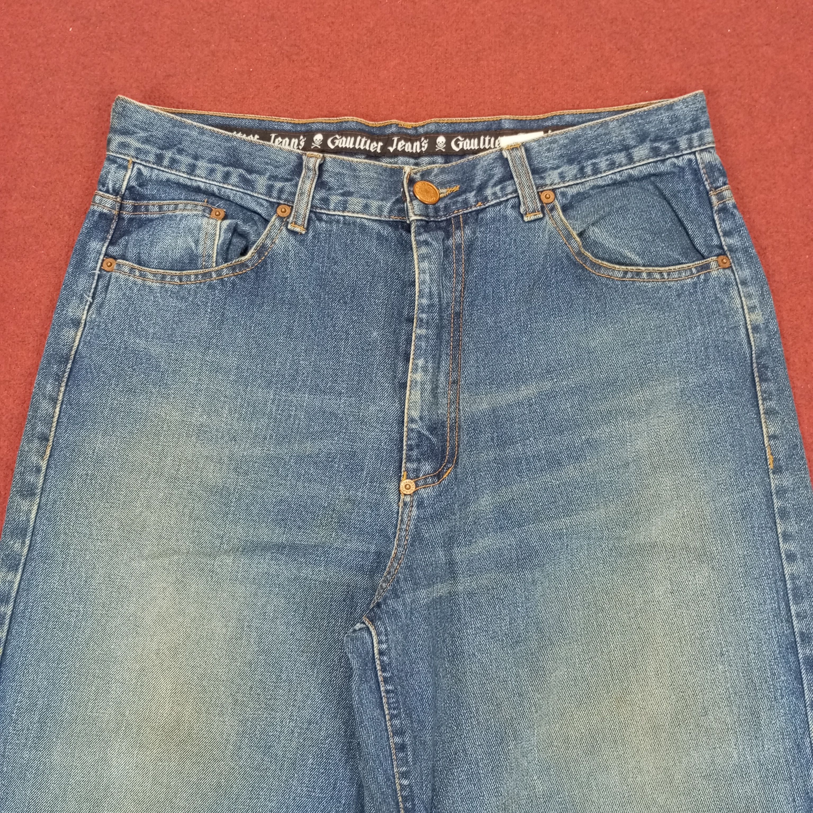 Designer × Jean Paul Gaultier × Vintage Gaultier Jeans Designer Jeans Size US 32 / EU 48 - 2 Thumbnail