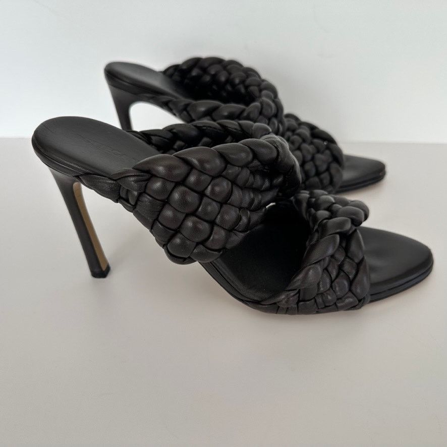 Bottega Veneta Bottega Veneta Curve Mule Sandal Dark Cocoa Brown Size 39 Size US 8.5 / IT 38.5 - 2 Thumbnail