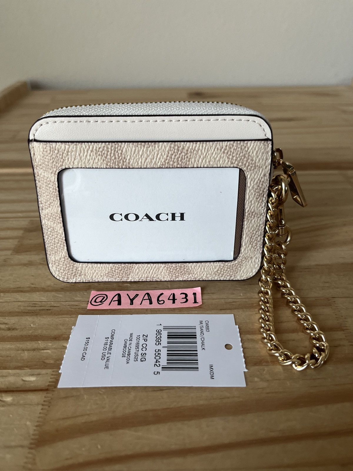 Coach Coach Card Case Size ONE SIZE - 2 Thumbnail