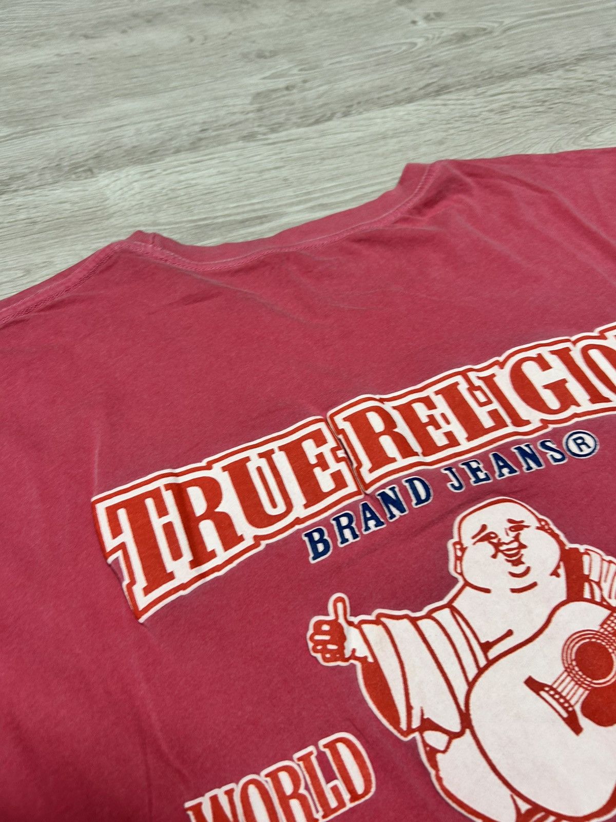 Japanese Brand Vintage Big Logo TRUE RELIGION BUDA size XXL Size US XXL / EU 58 / 5 - 3 Thumbnail