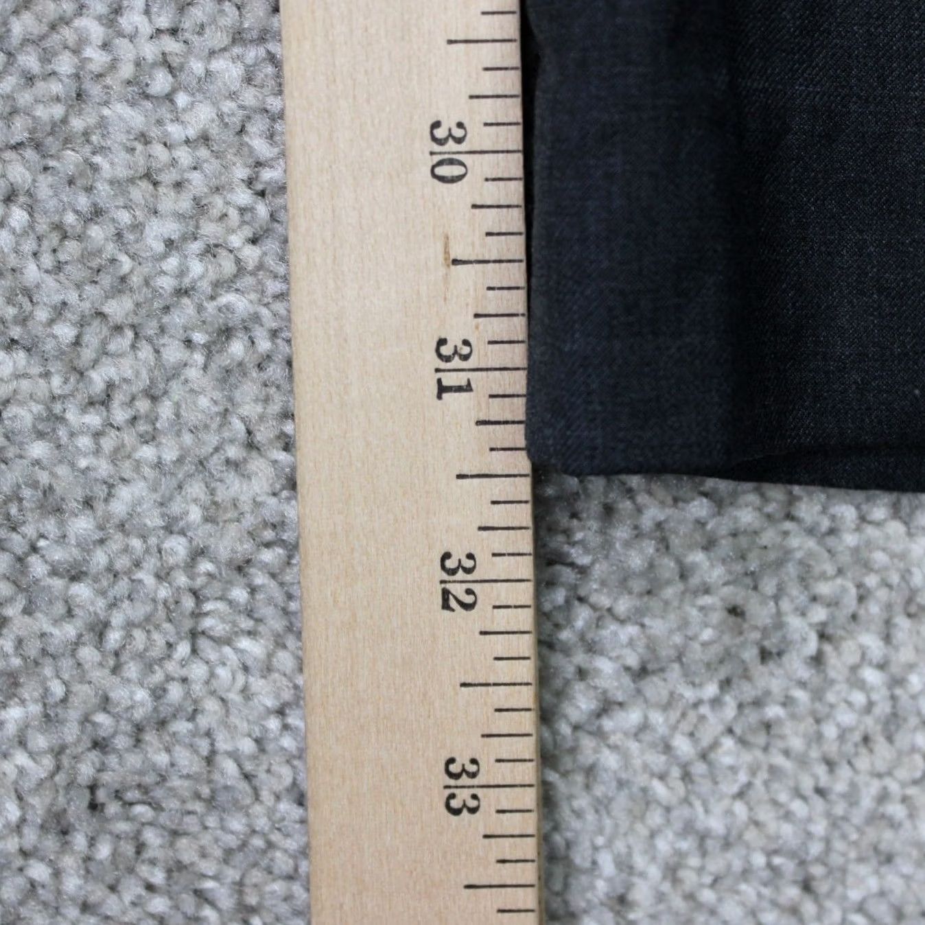 Ralph Lauren LAUREN Ralph Lauren Dress Pants Mens 36x32 Gray 100% Wool Flat Front Straight Fit Regular Pants Size US 36 / EU 52 - 4 Thumbnail