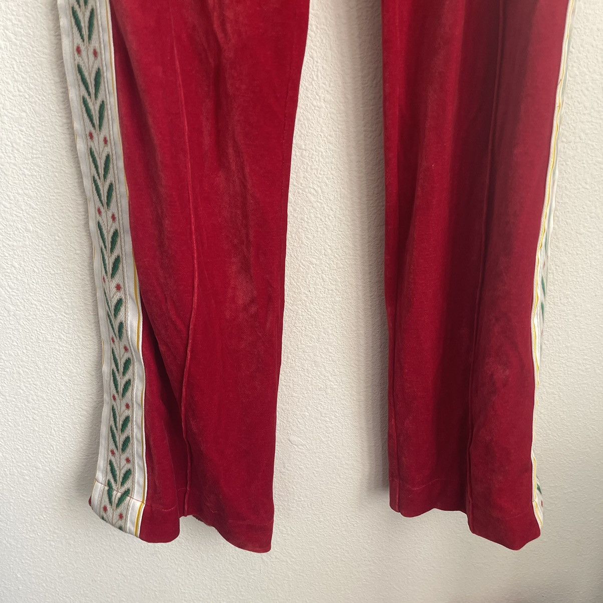 Casablanca Casablanca Tennis Club Logo Patch Striped Track Pants Size US 32 / EU 48 - 4 Thumbnail