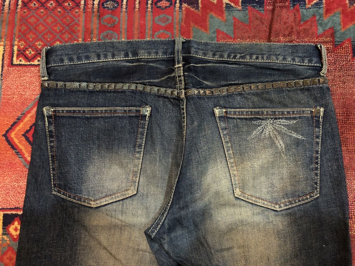 Japanese Brand In Kokomo Studded Denim Jeans Size US 36 / EU 52 - 10 Thumbnail