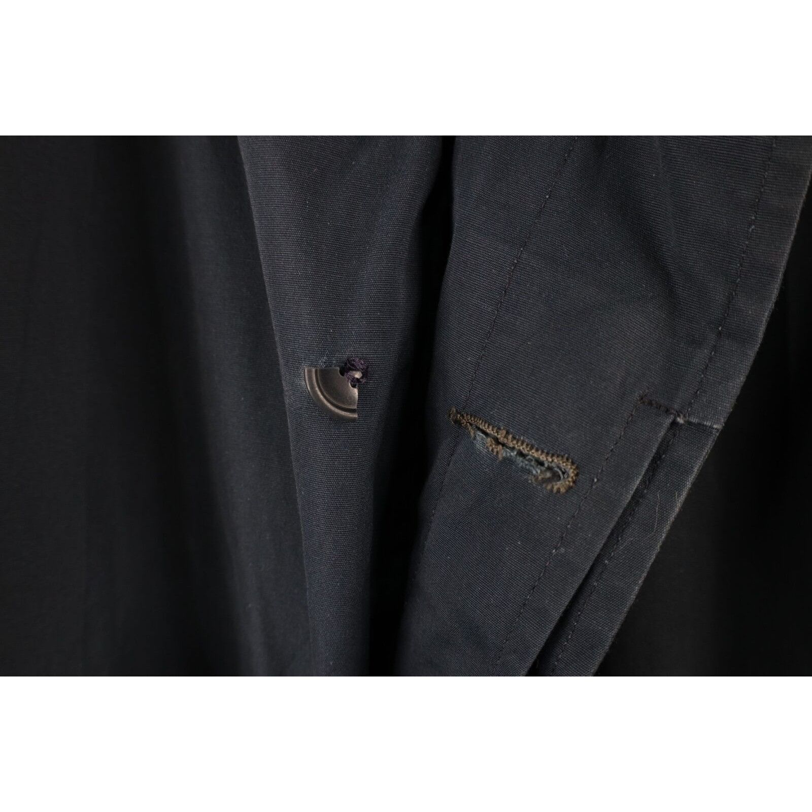 Vintage Vintage 70s Streetwear Faded Trench Coat Rain Jacket 42R Size US XXL / EU 58 / 5 - 10 Thumbnail