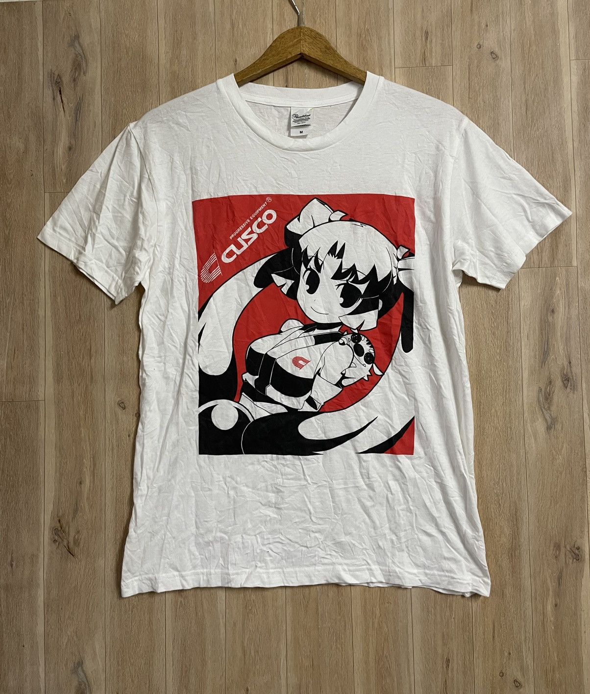 Japanese Brand Vintage Cusco Shock Absober T shirt M Japan TRD Nismo Honda Size US M / EU 48-50 / 2 - 1 Thumbnail