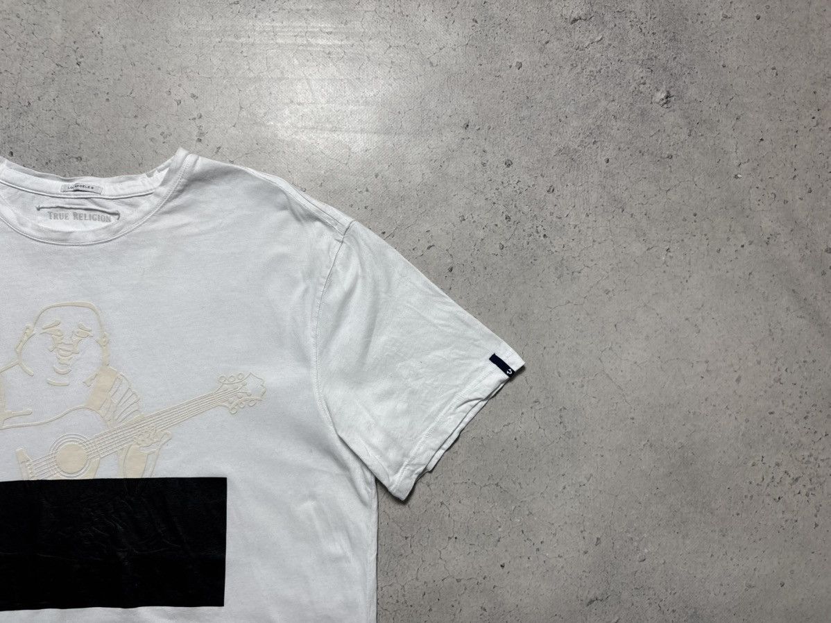 True Religion True Religion Buddha Big Logo White T-Shirt Size L Size US L / EU 52-54 / 3 - 3 Thumbnail