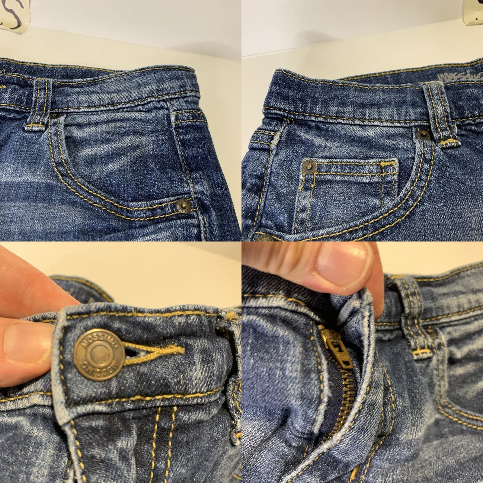 Mossimo VINTAGE Mossimo Women's Boyfriend Denim Shorts Size 4/27 Mid Rise Blue 3-Inch Inseam Casual Summer Size 27" / US 4 / IT 40 - 8 Thumbnail