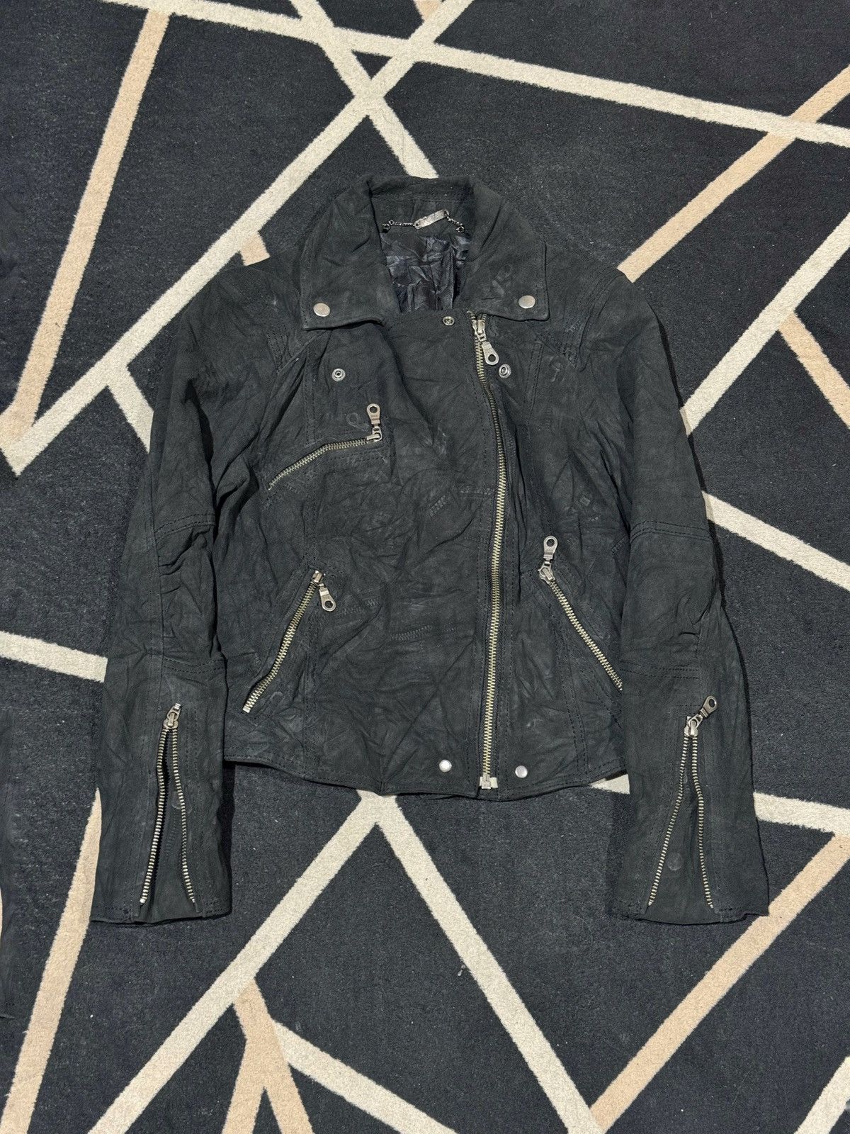 14th Addiction Abahouse Devinette Luxe Leather Jacket Size S / US 4 / IT 40 - 1 Thumbnail