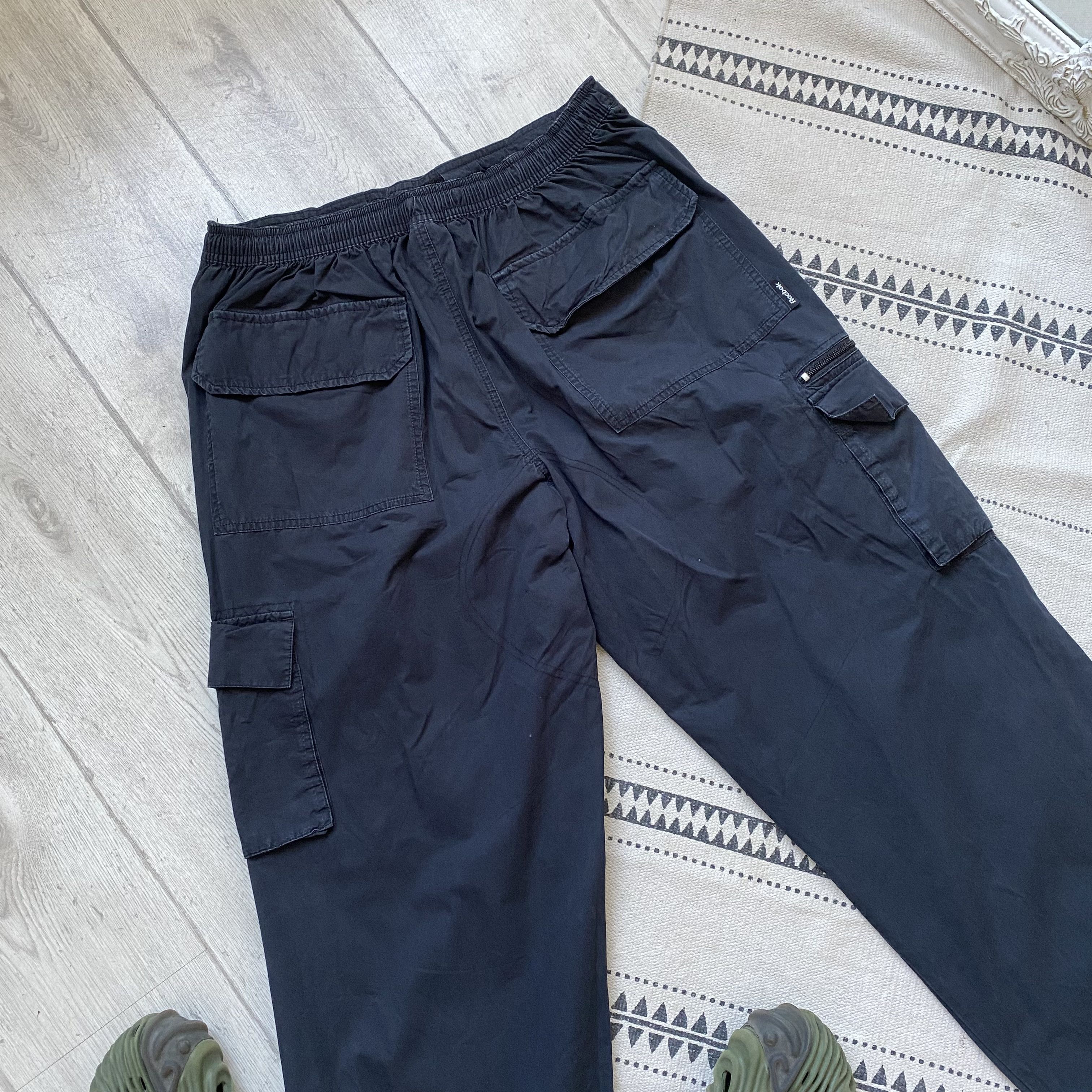 Reebok 🛹 Vintage 90s Reebok Military cargo pants baggy skater Size US 34 / EU 50 - 8 Thumbnail