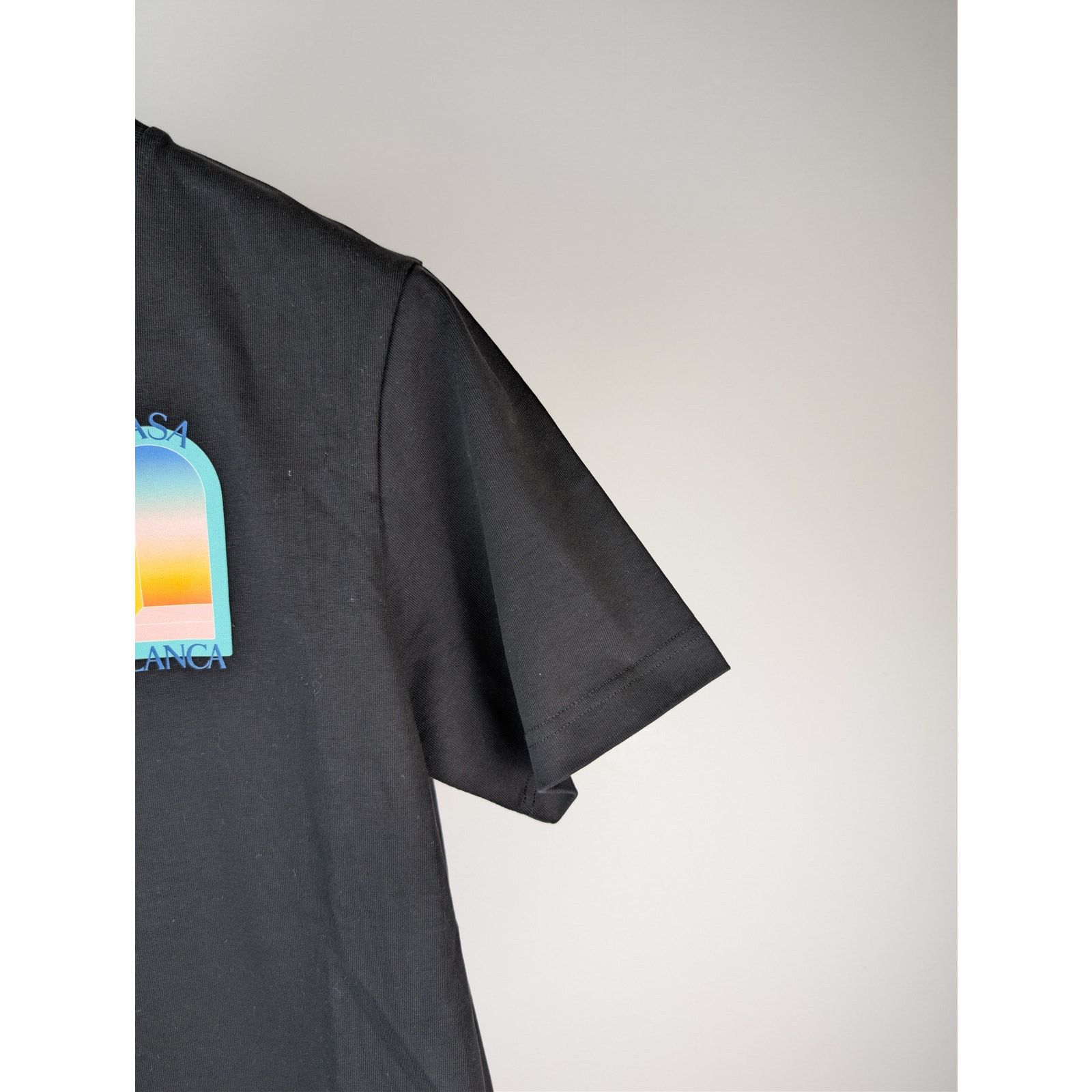 Casablanca o1rshd1 CC20 L'Arc Coloré T-Shirt in Black Size US S / EU 44-46 / 1 - 7 Thumbnail