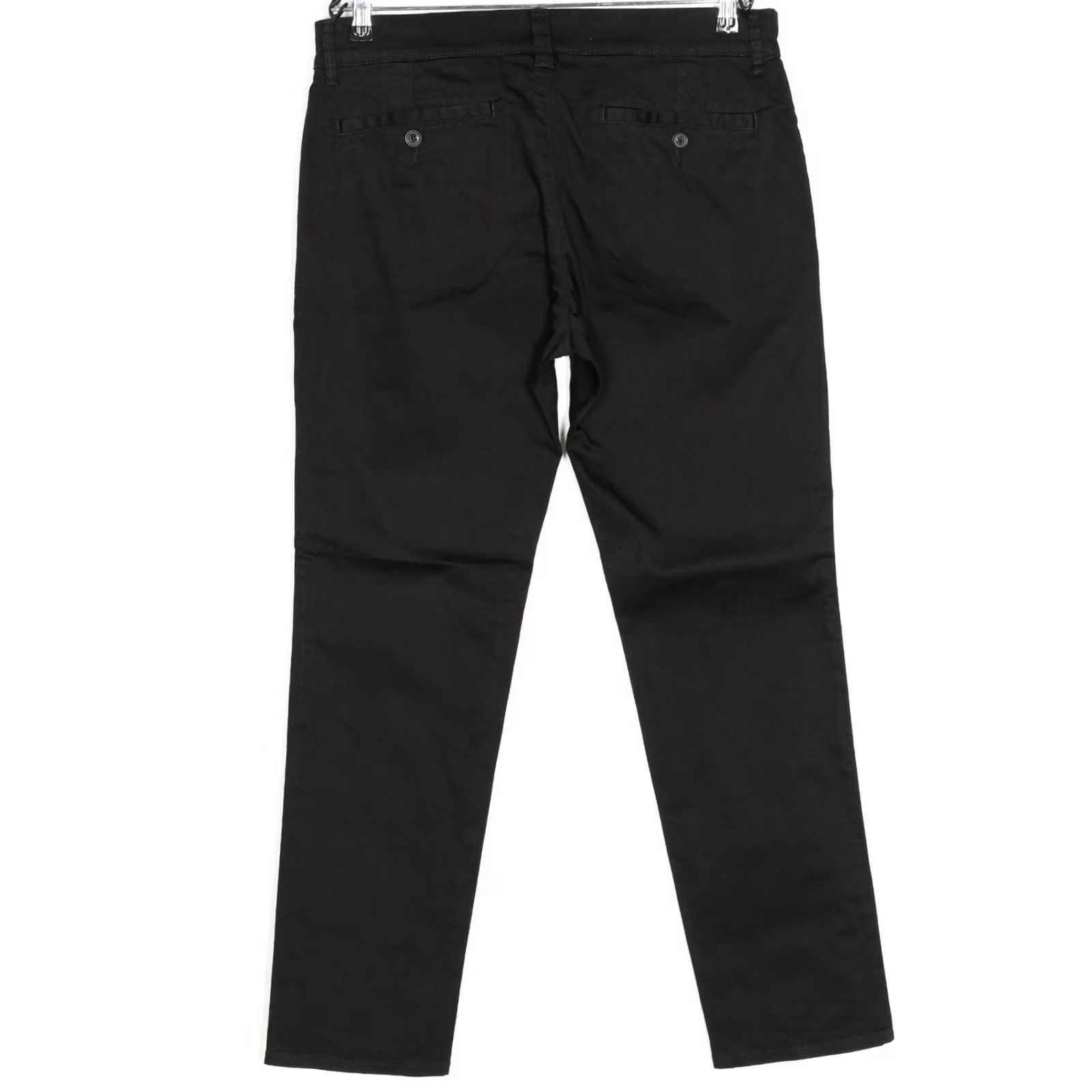 Vintage VINTAGE ENGELBERT STRAUSS Chino Stretch Pants Trousers Men 34 W34 L30 Black DZ7202 Size US 34 / EU 50 - 2 Thumbnail