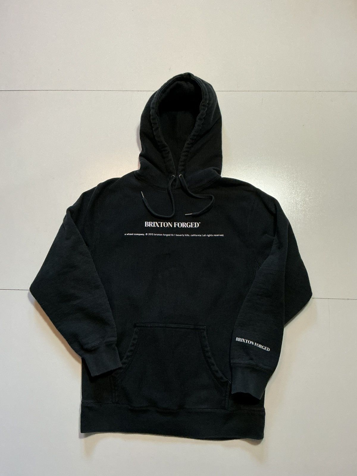 Other Brixton Forged Rights A Wheel Company Beverly Hills Hoodie Size US M / EU 48-50 / 2 - 2 Thumbnail
