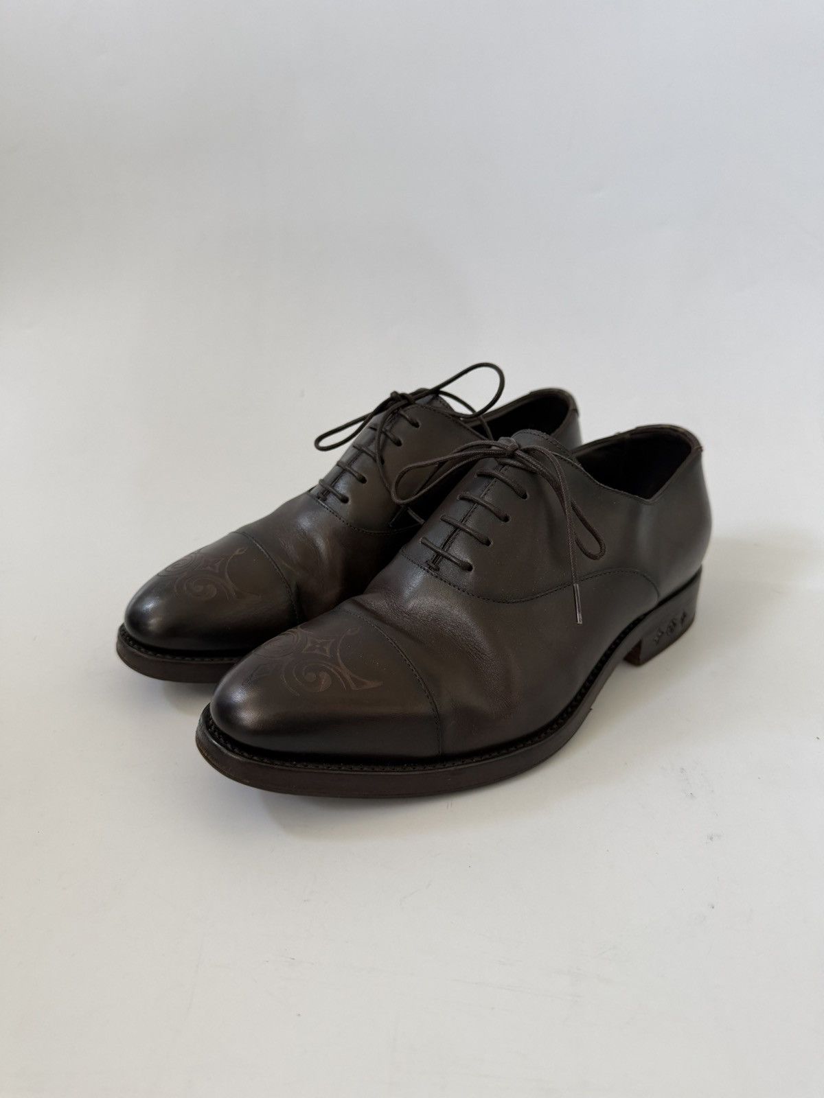 Louis Vuitton Louis Vuitton Monceau Flex Line Derby Brown Size US 5 / EU 37 - 2 Thumbnail