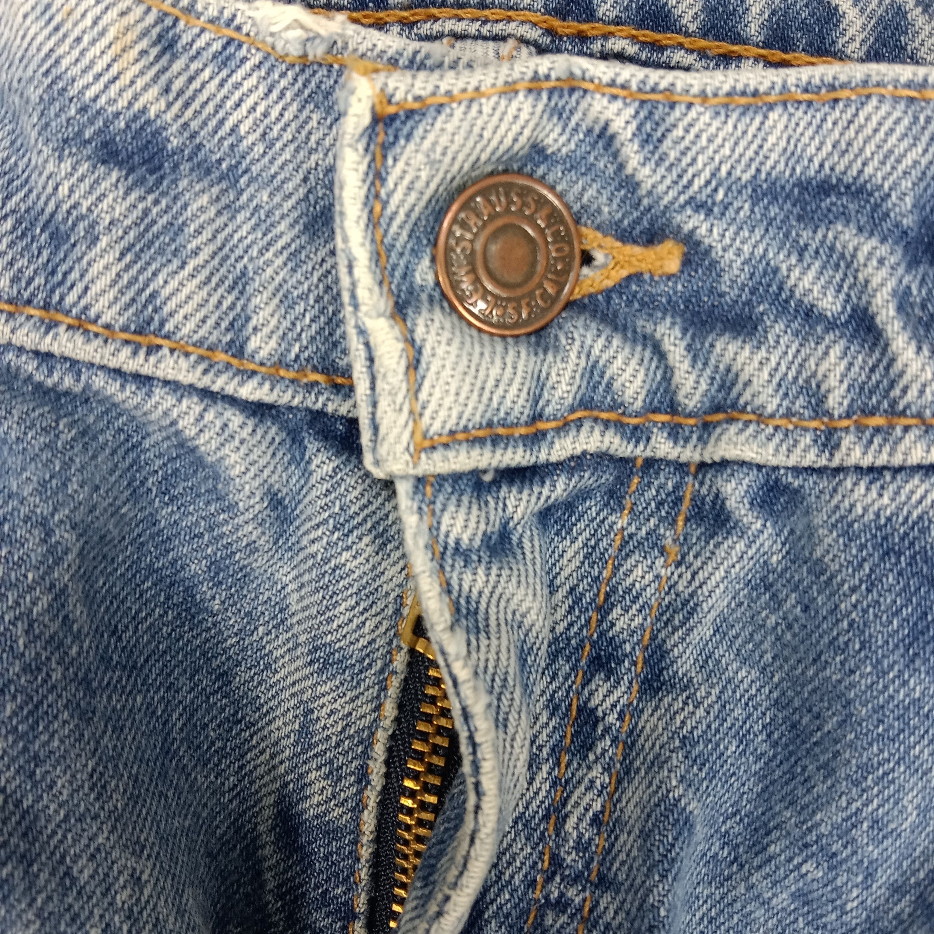 Levi's × Vintage Levi's American Distressed Style Denim Jeans Size US 28 / EU 44 - 3 Thumbnail