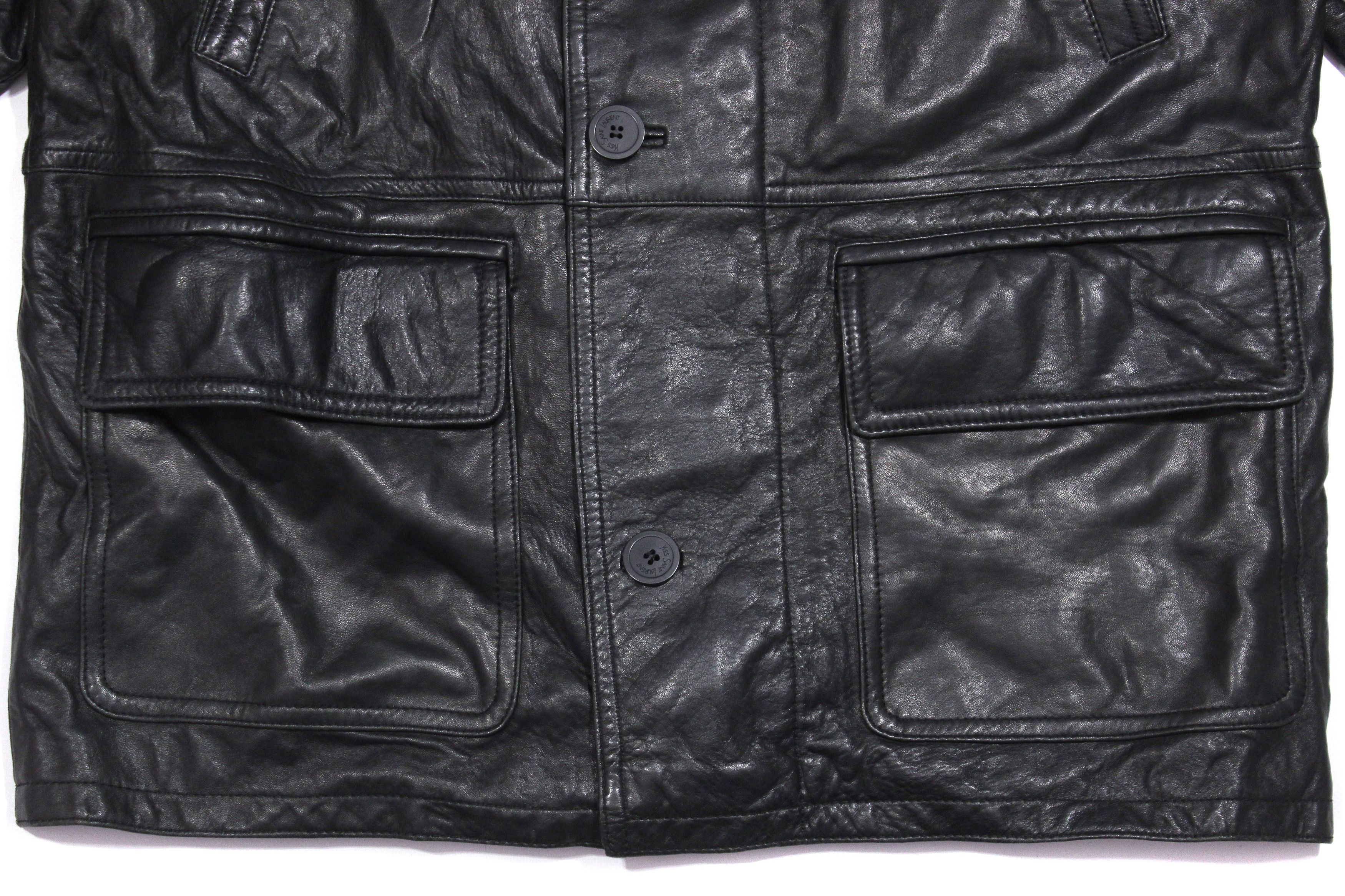 Yves Saint Laurent 90S Leather Jacket Vintage Size US M / EU 48-50 / 2 - 4 Thumbnail