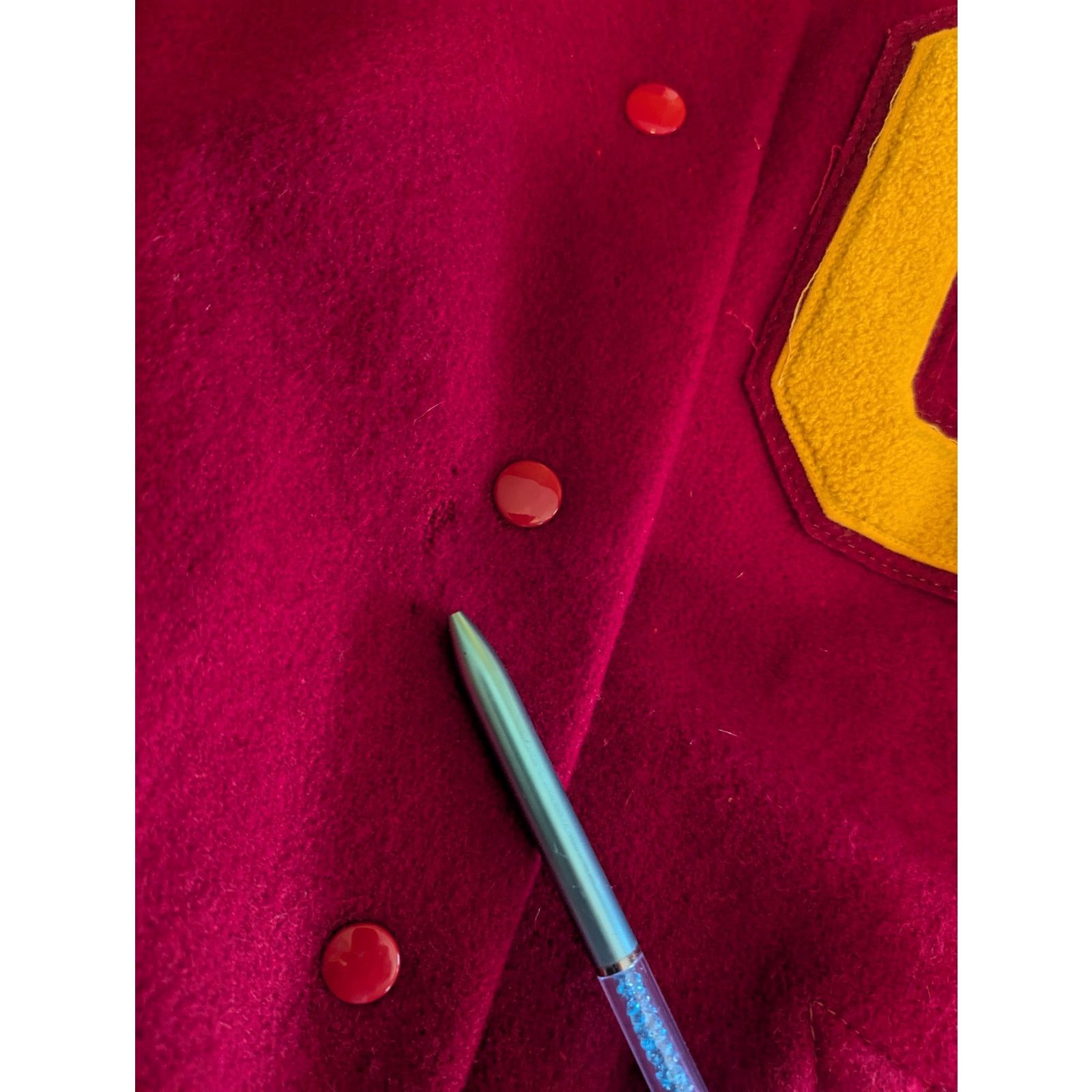 Delong 1960's Whiting Varsity Wool Shirt / Jacket 16 tag Fit Small Size US S / EU 44-46 / 1 - 7 Thumbnail