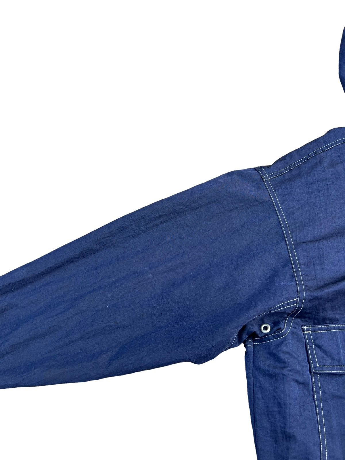 Michiko Koshino London Vtg 90s Michiko Koshino "WET OR DRY" Cropped Bomber Jacket Size US L / EU 52-54 / 3 - 17 Thumbnail