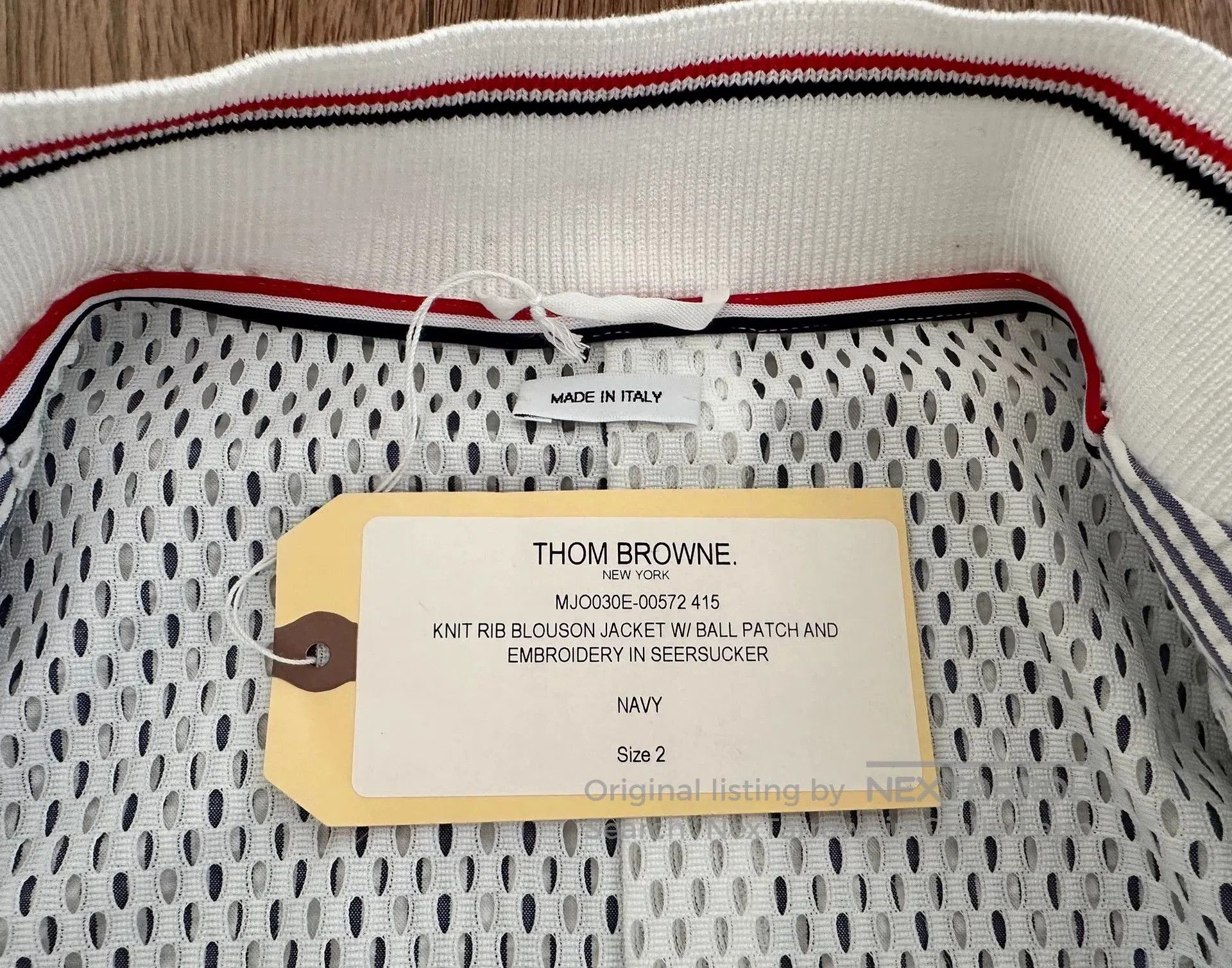 Thom Browne THOM BROWNE Blouson Jacket Patch Embroidery. Size US M / EU 48-50 / 2 - 7 Thumbnail