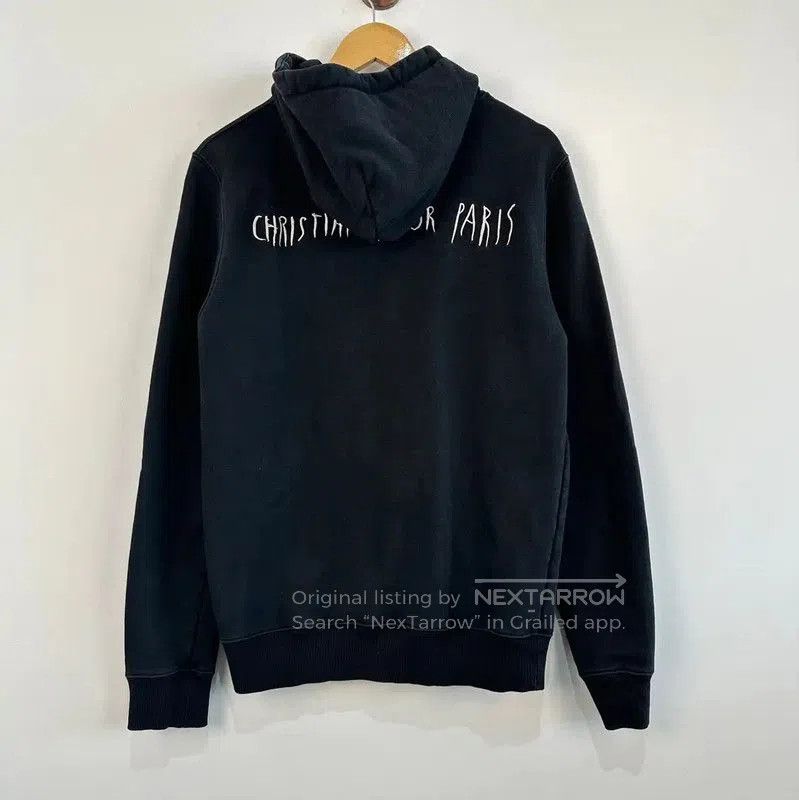 Dior Dior Black Cotton Embroidered Hoodie for Men . Size US L / EU 52-54 / 3 - 2 Thumbnail